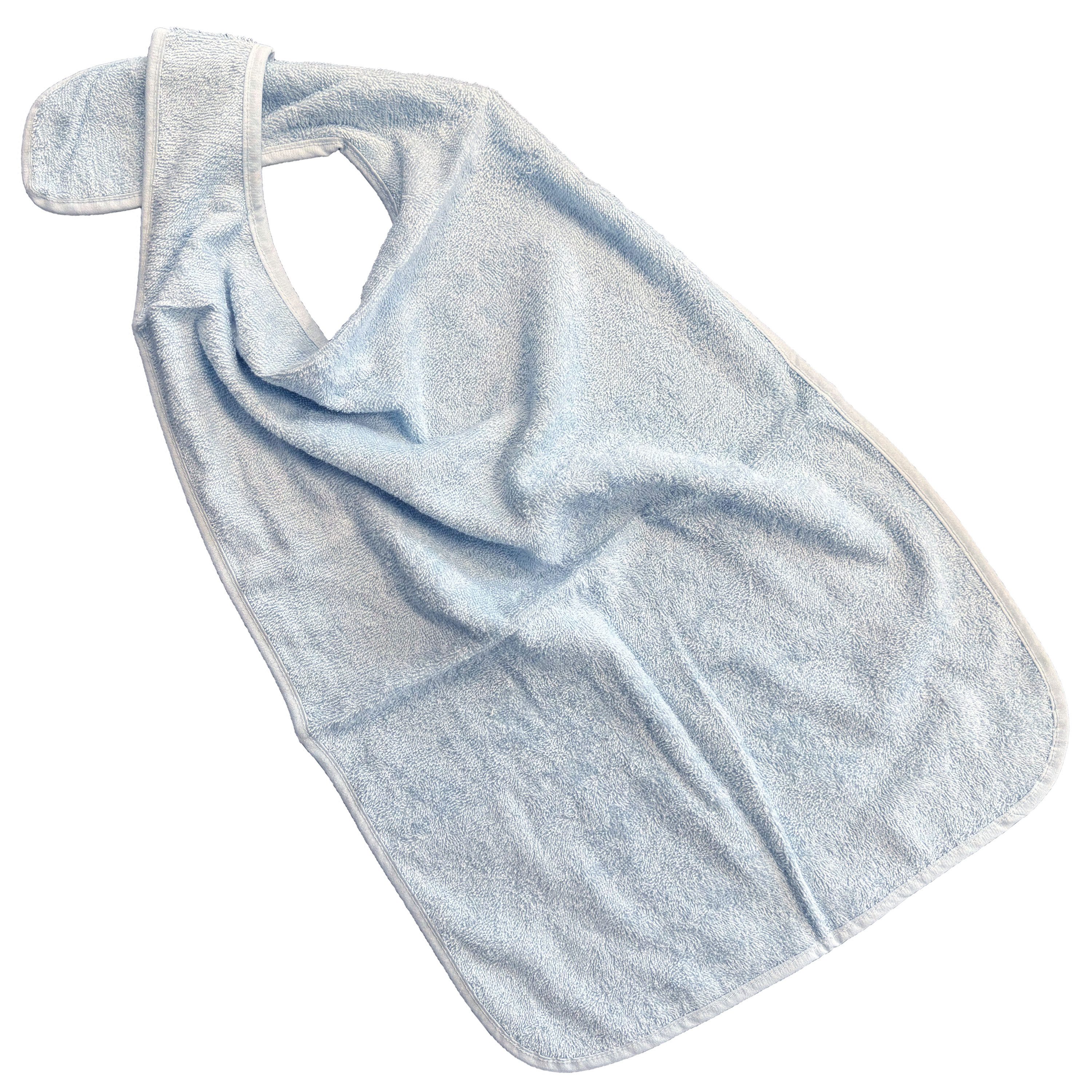 PFLEGE POINT Speiseschürze PFLEGE POINT® Ess-Schürze Frottier mit Steckvers günstig online kaufen