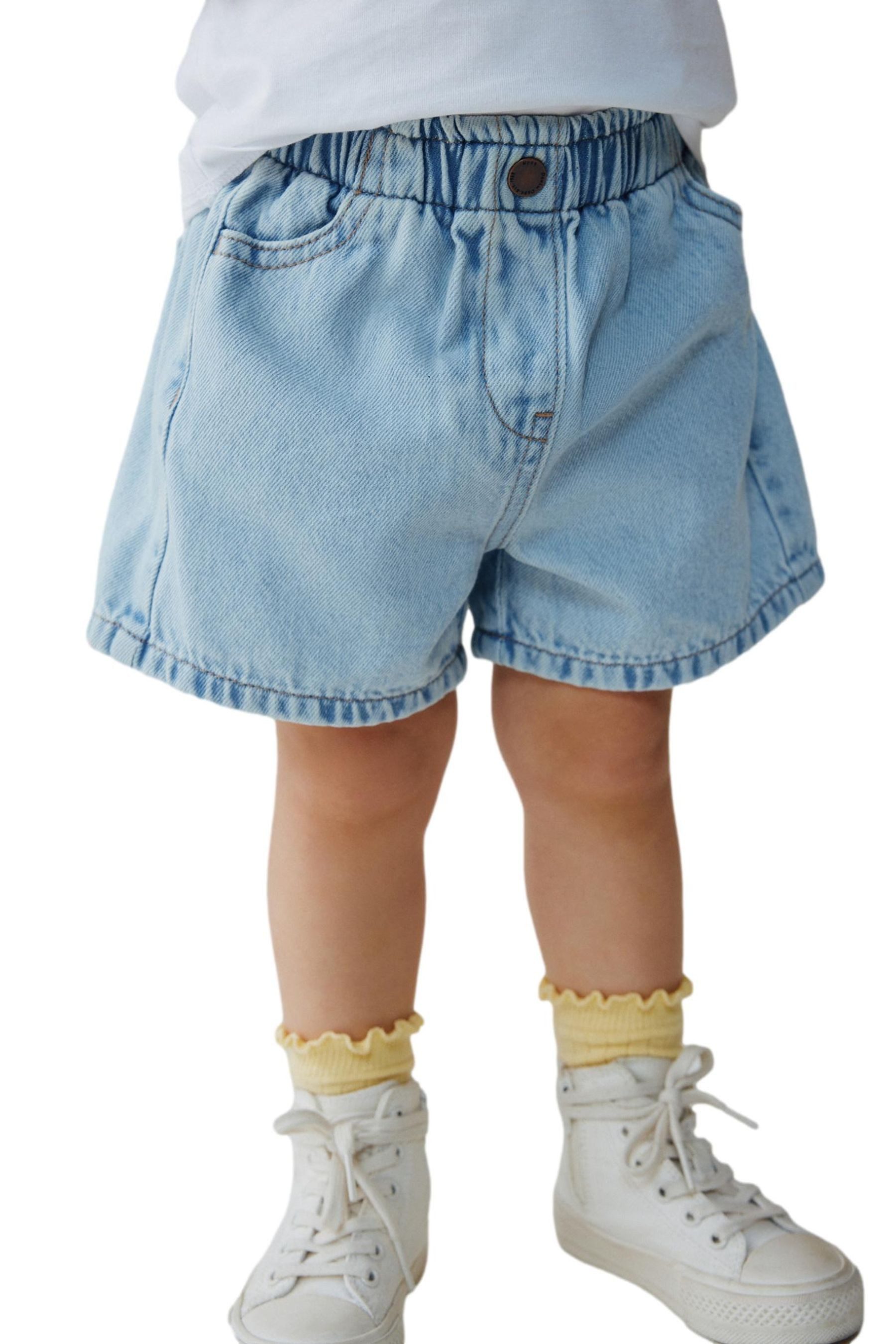 Next Jeansshorts Schlupf-Jeansshorts (1-tlg)