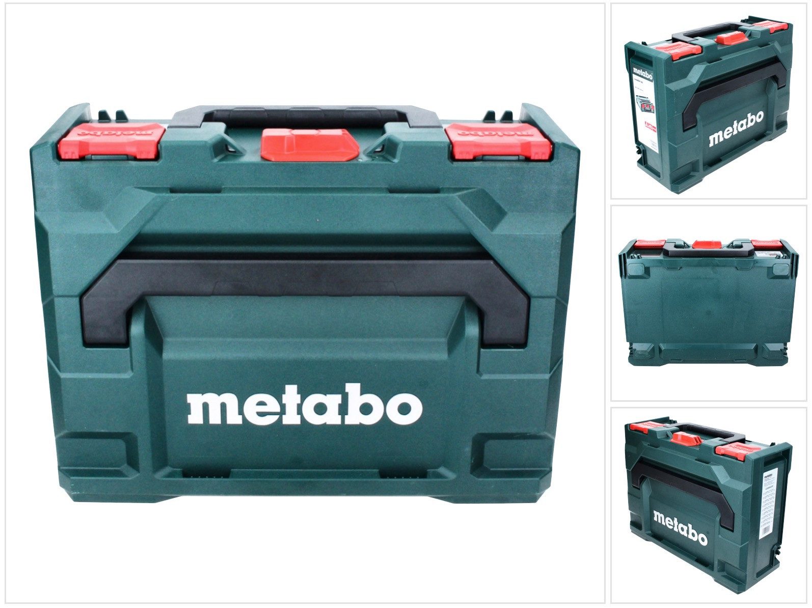 metabo Werkzeugkoffer metaBOX 145 System Werkzeug Koffer Stapelbar 396 x 296 x 145 mm + Uni