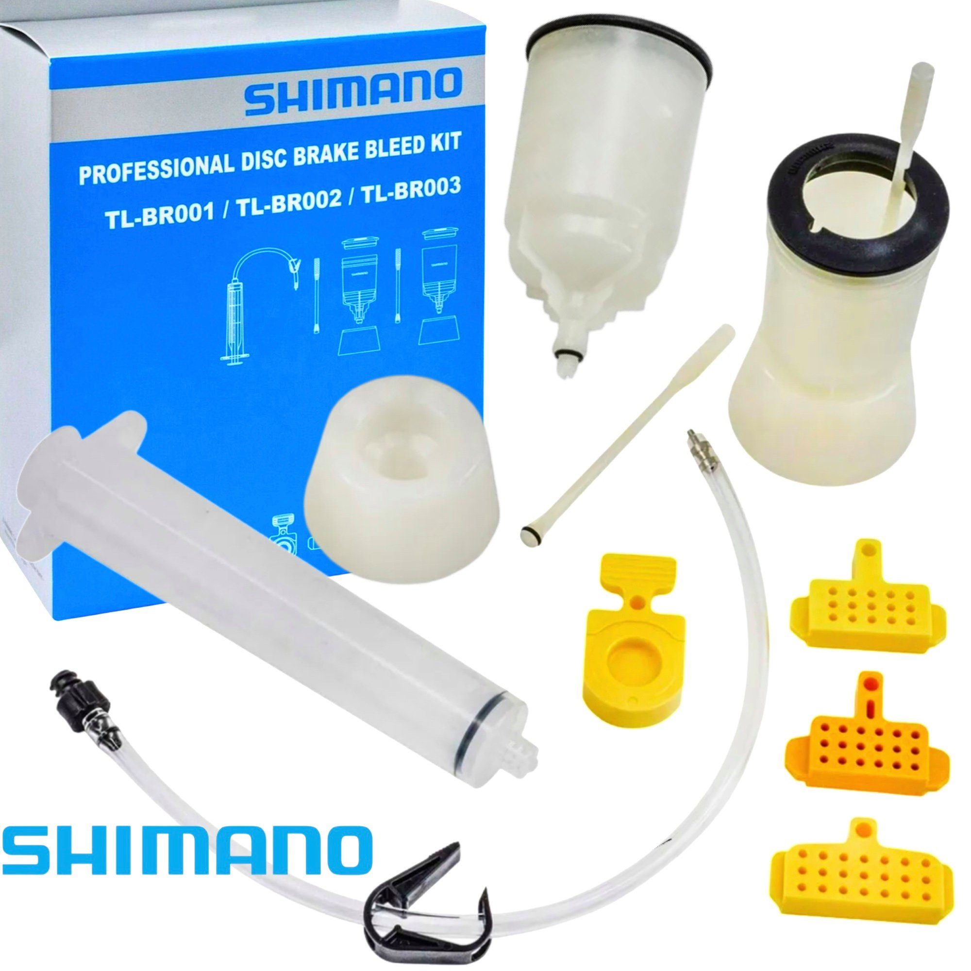 Shimano Fahrrad-Montageständer Shimano Service Entlüftungs Kit MTB Rennrad STI TL-BR 01 002 003 M5 M7