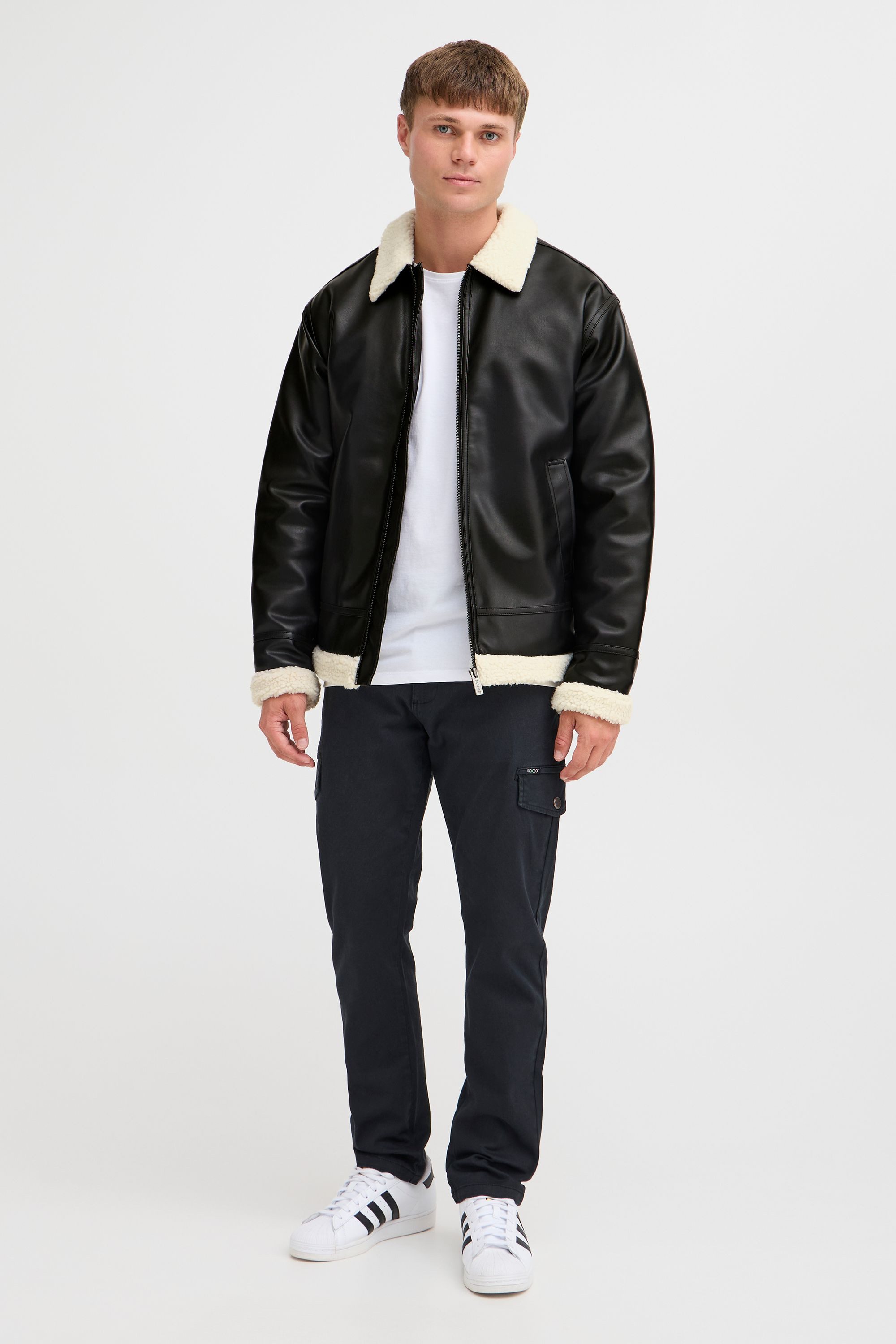 Indicode Lederjacke IDSulto Modische Lederjacke günstig online kaufen