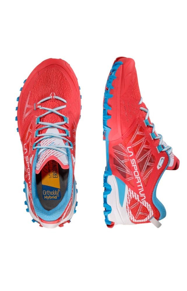 La Sportiva Trail-Laufschuhe Bushido III rot/weiss/blau Damen Wanderschuh