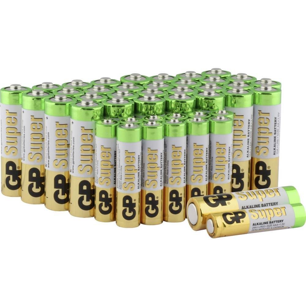 Gp Batterie-Set 32 x Mignon, 12 x Micro GPSUP15A24A904S44 Batterie