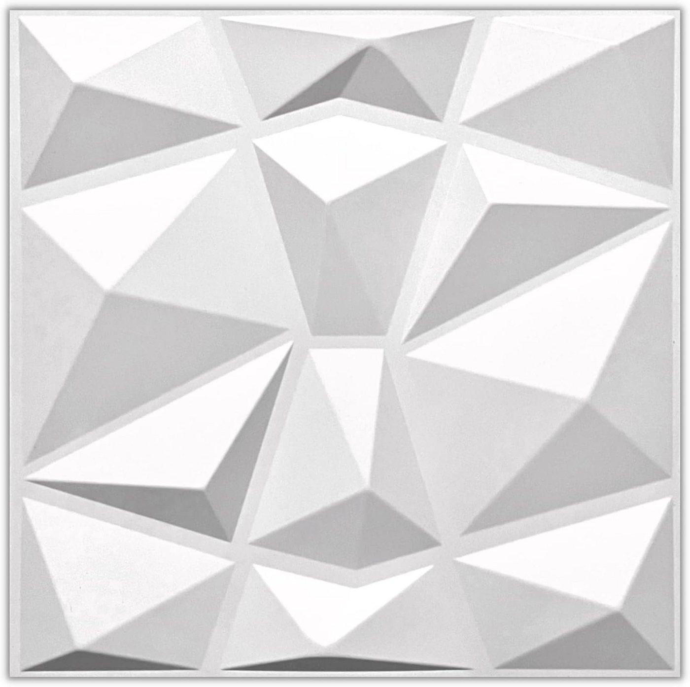Thumbnail - IKHEMalarka 3D Wandpaneel Selbstklebend 3D Paneele, PVC Kunststoffpaneele, BxL: 50,00x50,00 cm, 0,25 qm, (1 Stück, 0,25 ...