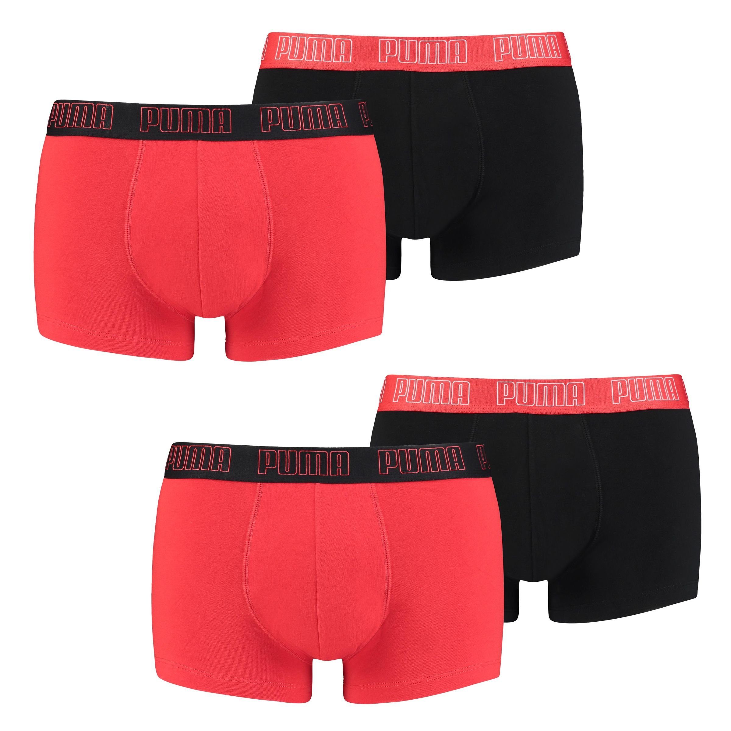 PUMA Boxershorts PUMA BASIC TRUNK 4P günstig online kaufen