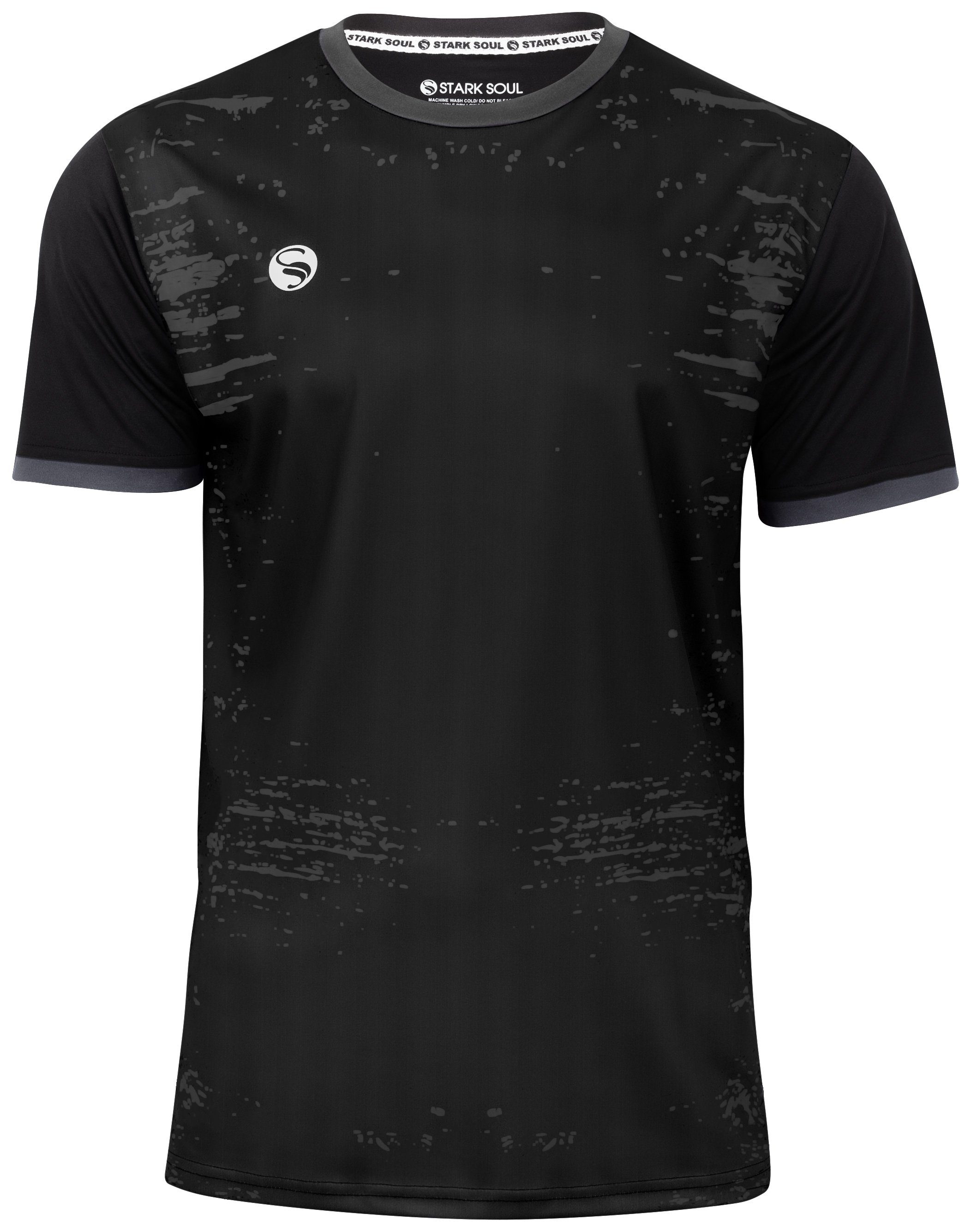 Stark Soul® T-Shirt Trainingsshirt Trikot "Stained"- T-Shirt, Herren Sport-Shirt, Kurzarm
