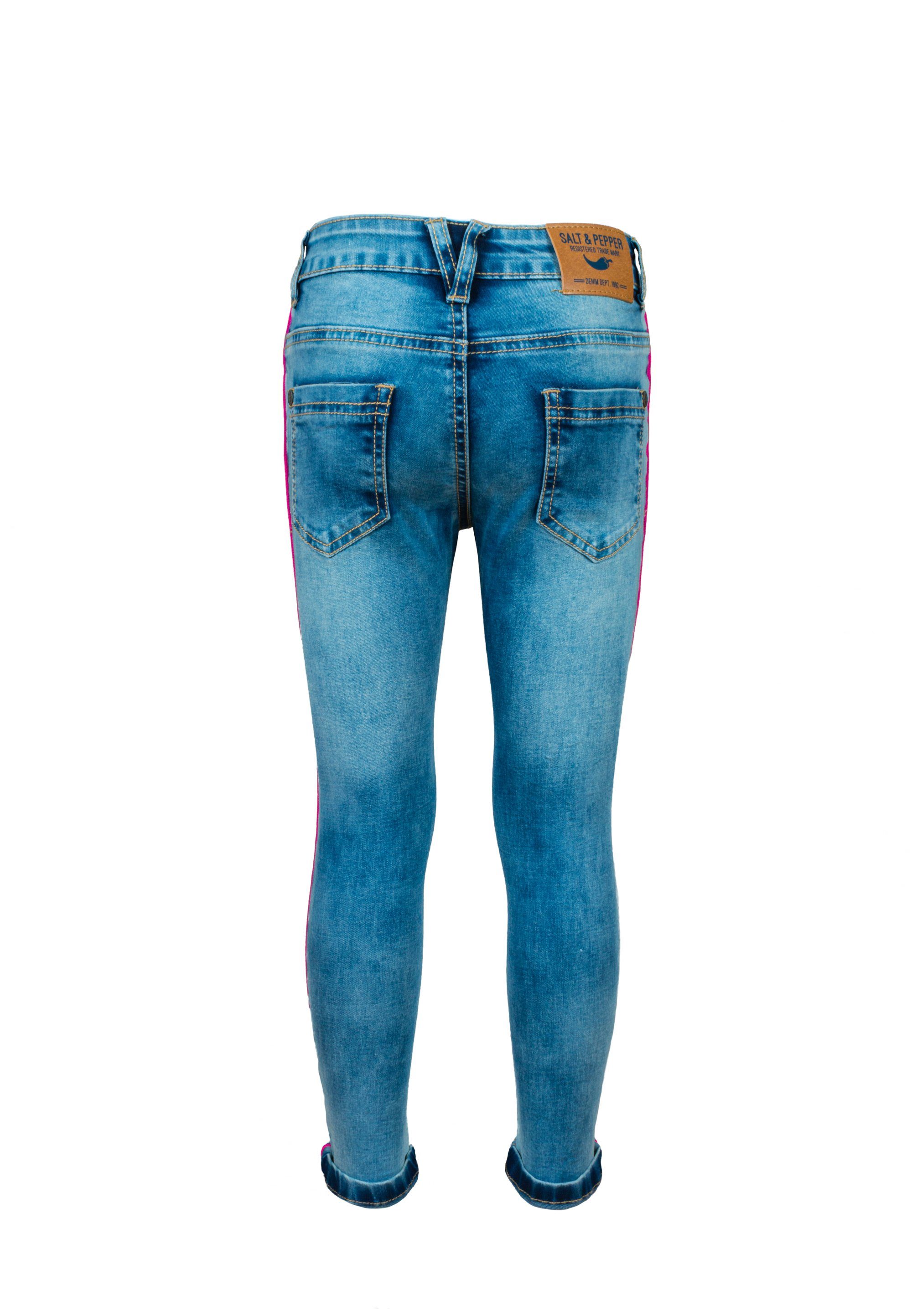 PEPPER EMB (1-tlg) Sequins Stars SALT Stoffhose AND Jeans