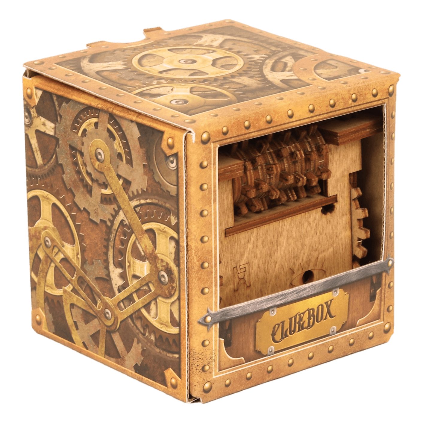 iDventure 3D-Puzzle Cluebox Schrödingers Katze Rätselbox, 52 Puzzleteile