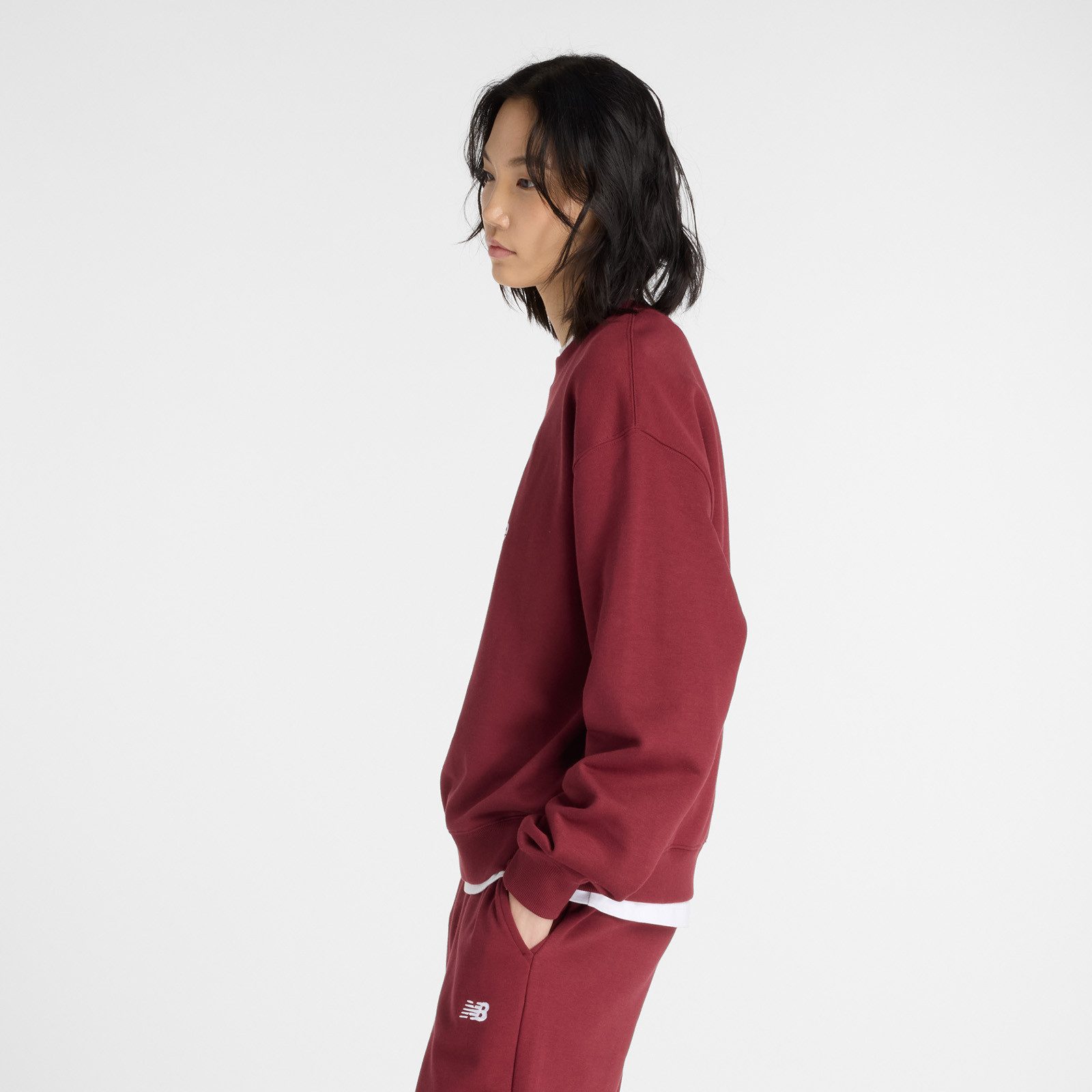 New Balance Sweatshirt Sport Essentials French Terry Logo Crew