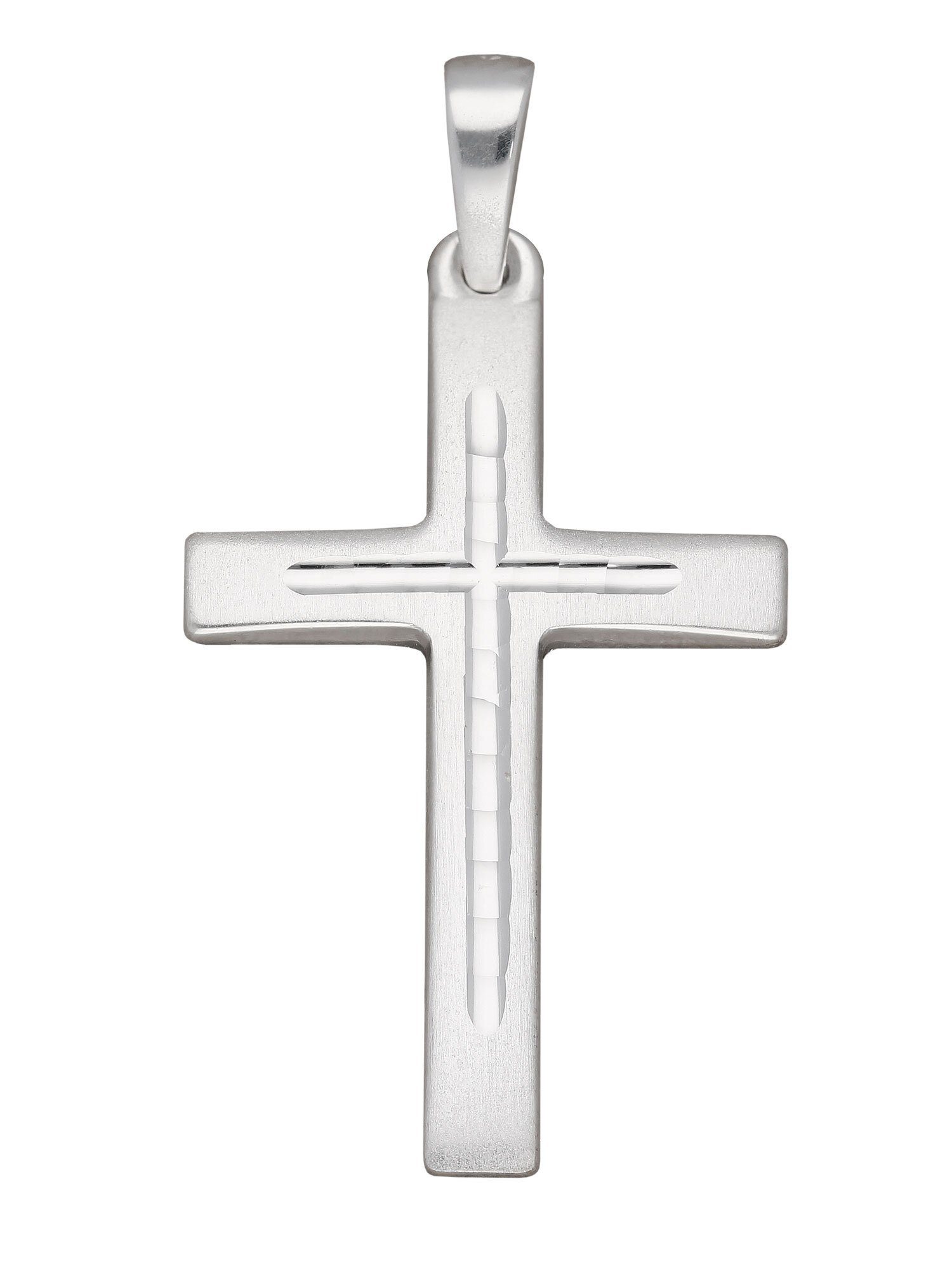 Adelia´s Kettenanhänger 925 Kreuz & Anhänger, Silberschmuck für Herren Silber Damen