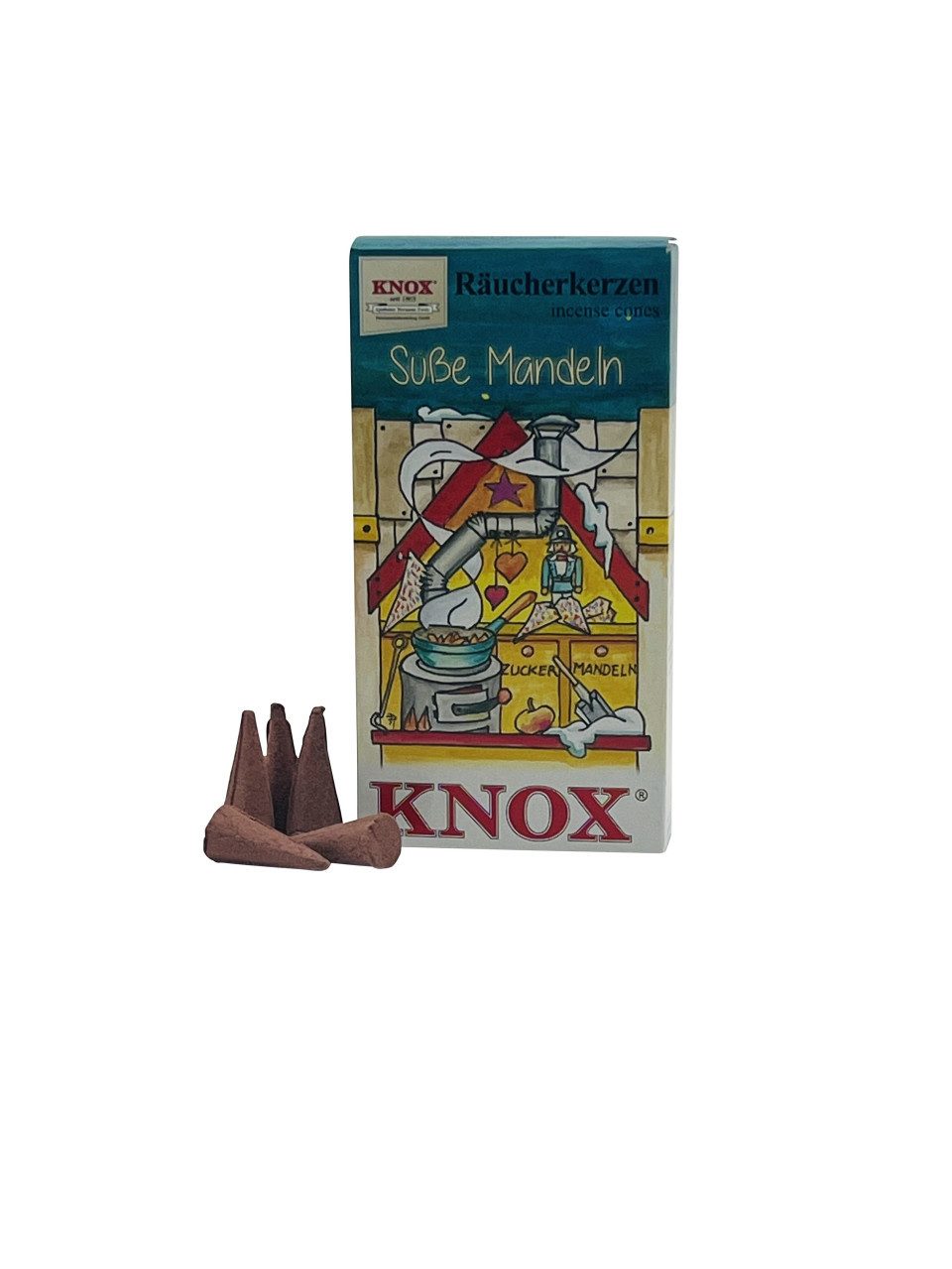 KNOX Räucherhaus Knox Räucherkerzen Weihnachtsbäckerei Süße Mandeln