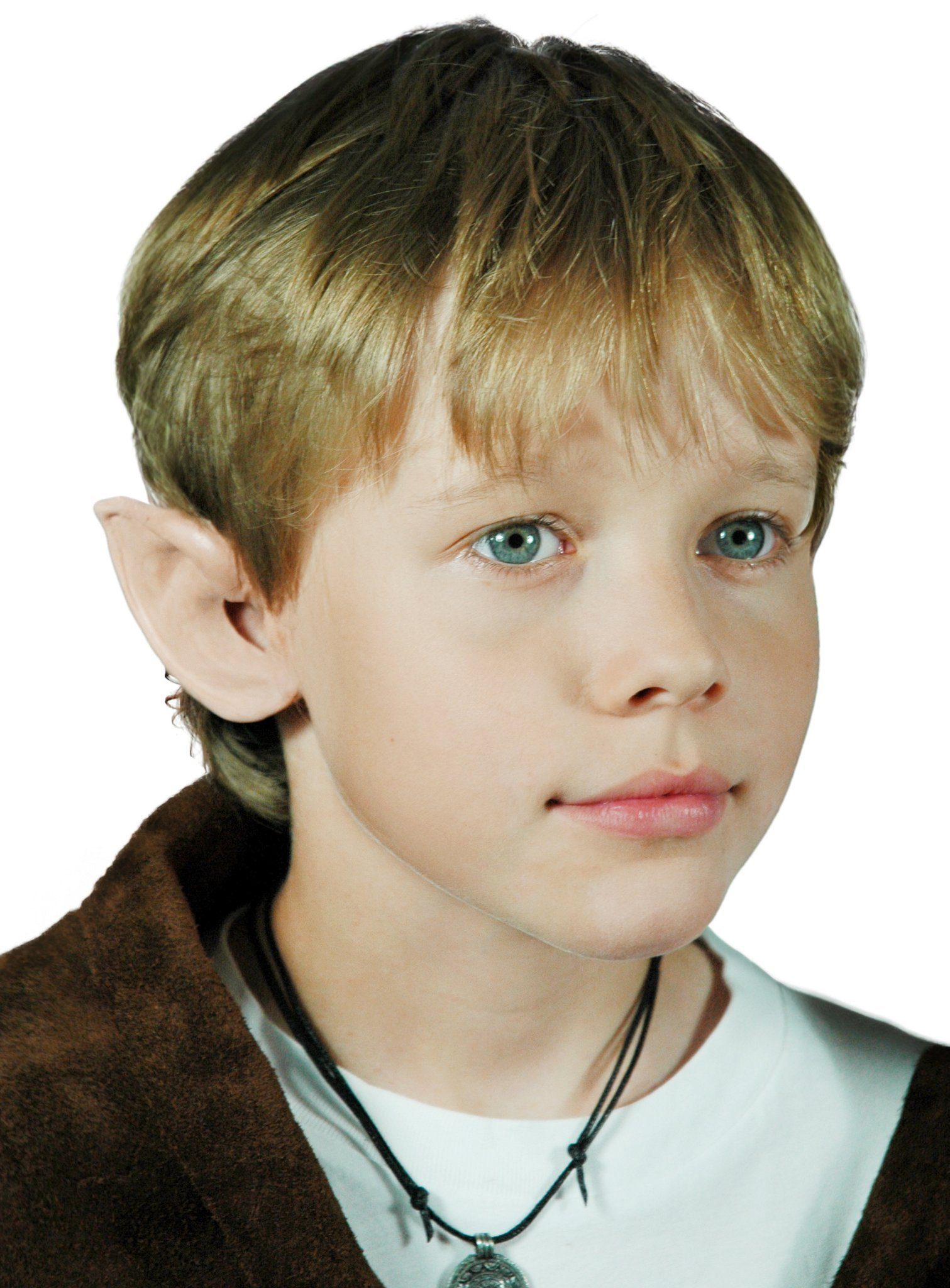 Wizardo Kostüm Kleine Elfenohren für Kinder, Diese Elfenohren könnten so in 'Der Herr der Ringe' zu sehen sein. Ei