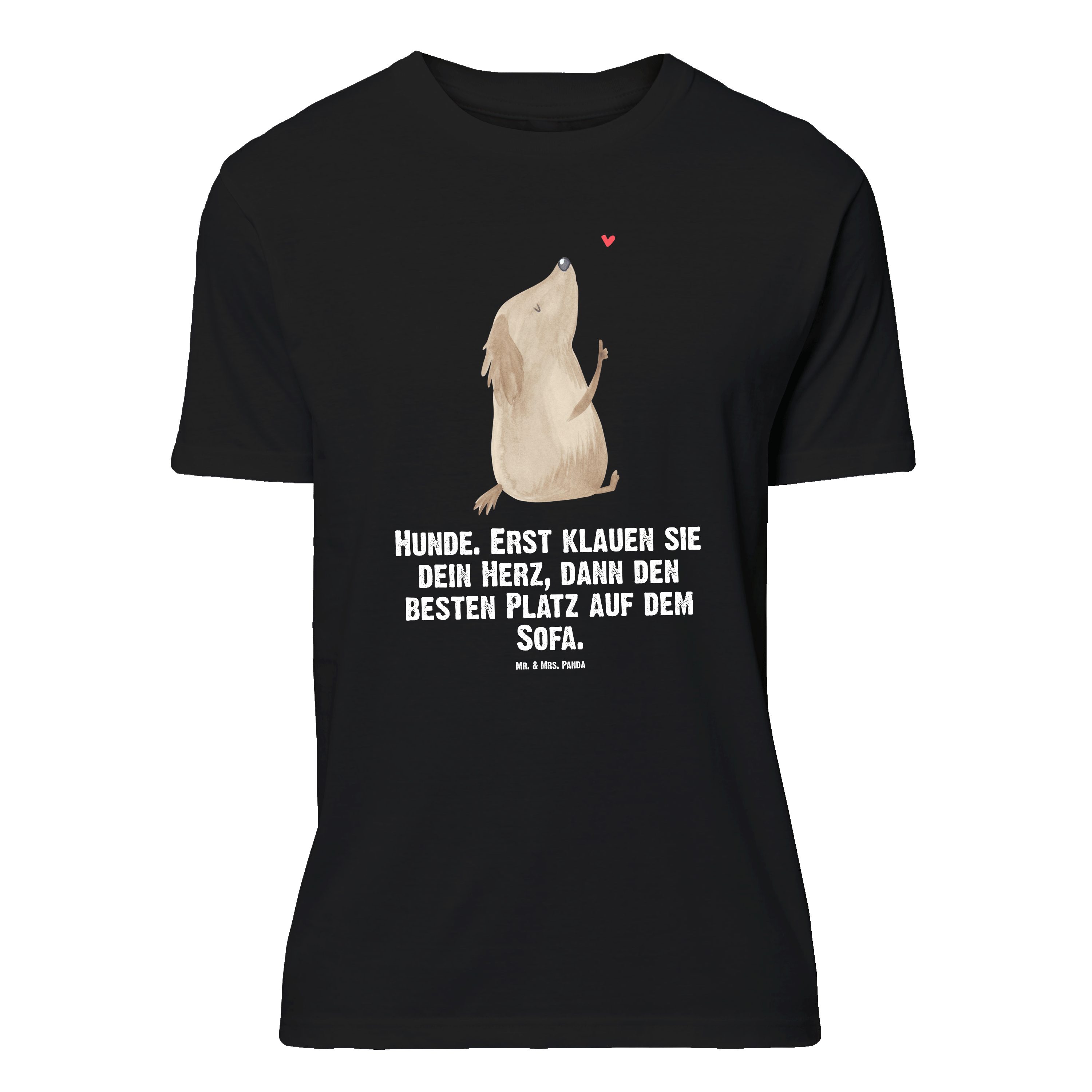 T-Shirt Hund Liebe, Größe L T-Shirt, Schwarz, Liebe, Sprüche, Hunde, Herz, Ts