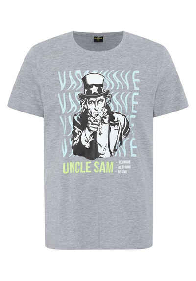Uncle Sam Print-Shirt »mit Uncle Sam Frontprint« (1-tlg)