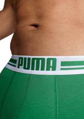 PUMA Boxer (Packung, 2-St) Webbund mit Streifen und Logo