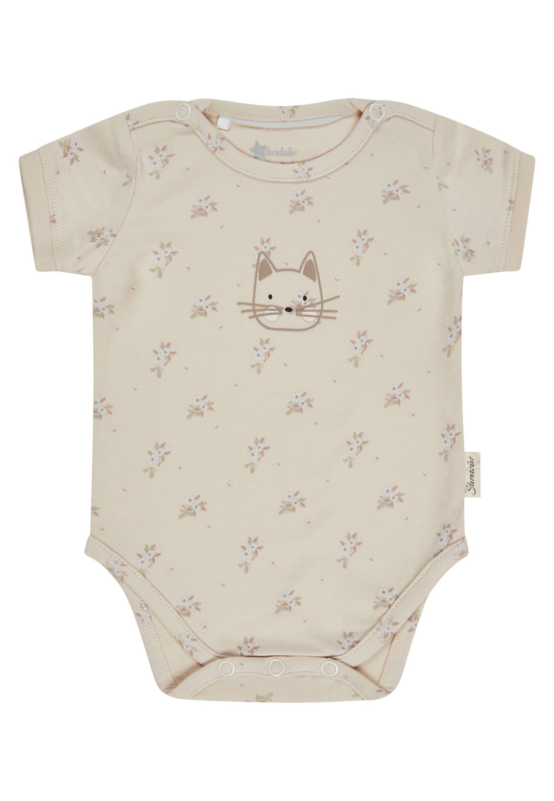 Sterntaler® Body Set Bodys 3er Pack Katze (1-tlg) – Bild 4 von 5