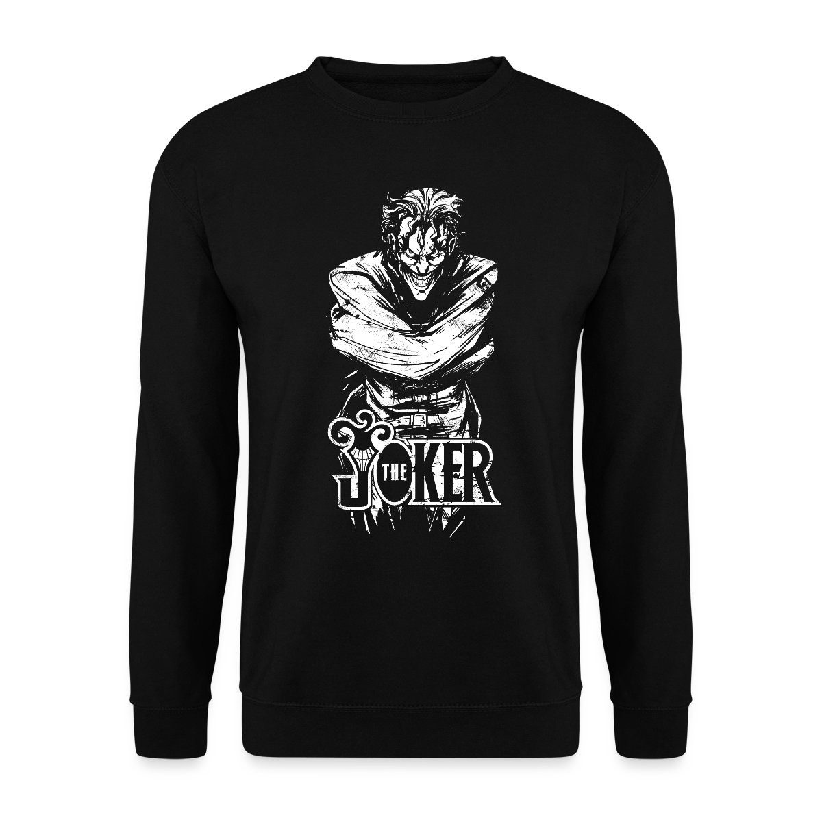 Sweatshirt Joker Zwangsjacke Unisex Pullover