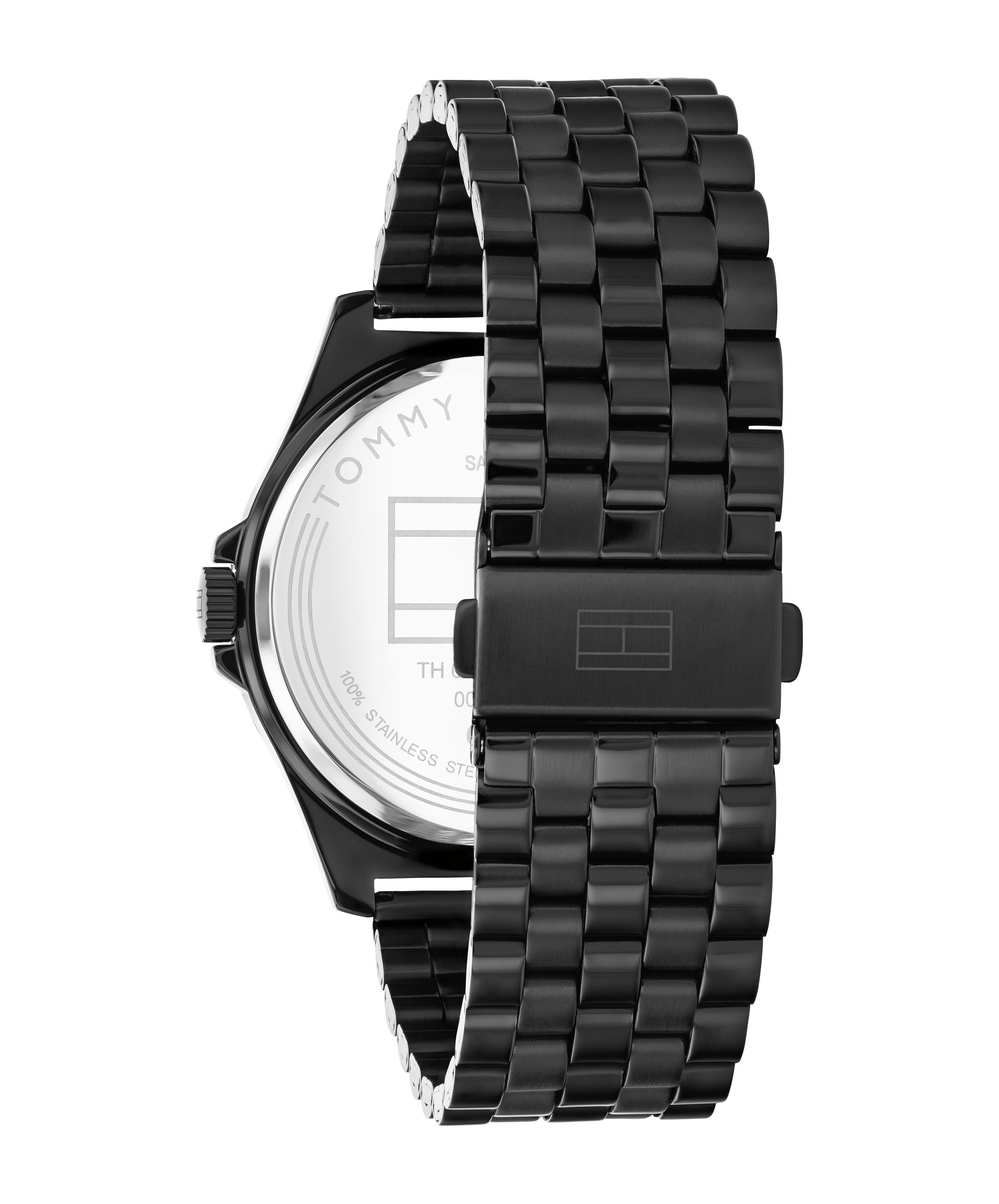 Tommy Hilfiger Quarzuhr NORRIS 1710613, Armbanduhr, Herrenuhr, Edelstahlarmband, analog