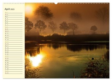 CALVENDO Wandkalender Friesland, verzauberte Landschaft an der Nordsee (Premium, hochwertiger DIN A2 Wandkalender 2023, Kunstdruck in Hochglanz)