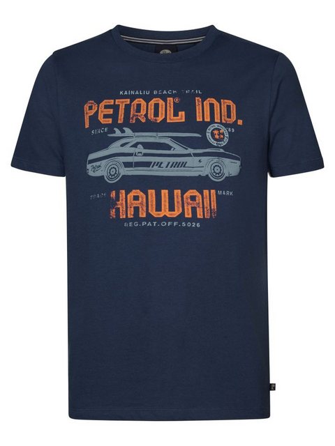 Petrol Industries T-Shirt - Shirt kurzarm - T-Shirt mit Aufdruck - Men T-Sh günstig online kaufen