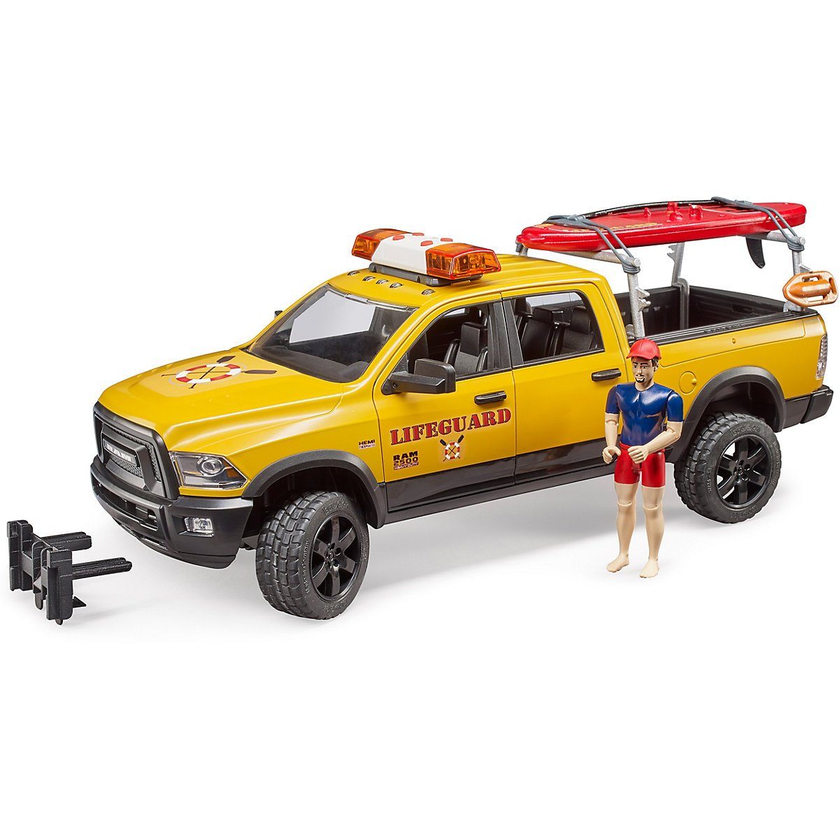 Bruder® Spielzeug-Auto »RAM 2500 Power Wagon Life Guard mit Figur«