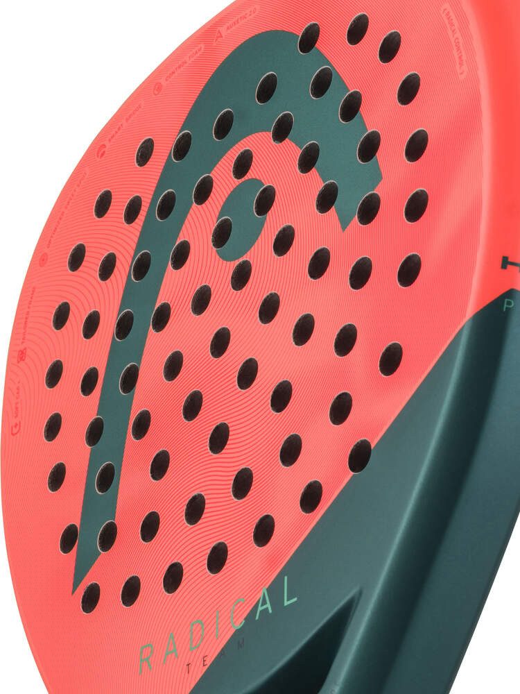 Head Padelschläger Radical Team 360g/Tropfen 2026 tealgrün/orange