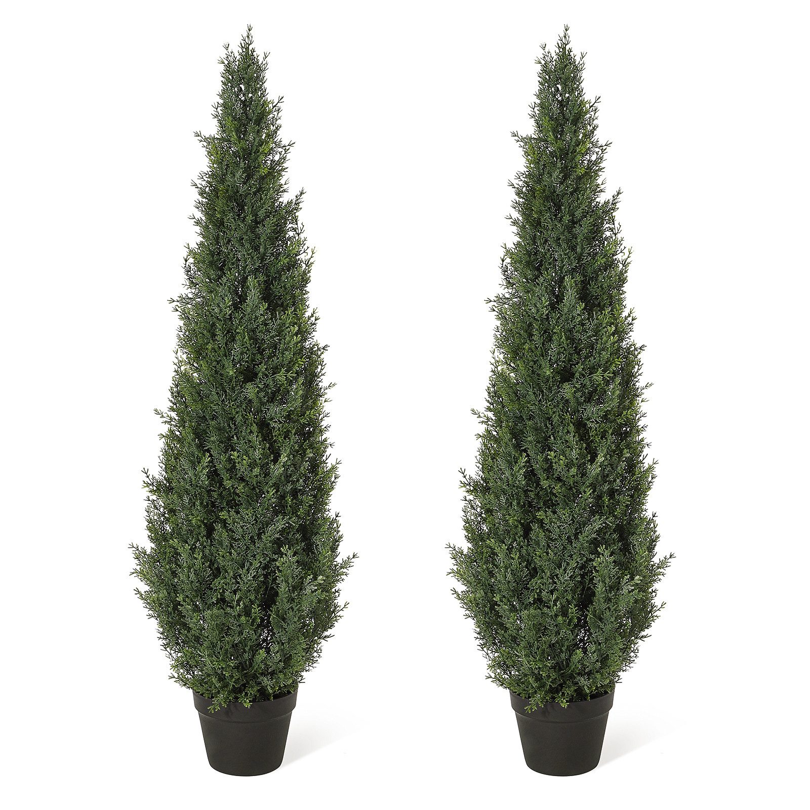 Kunstbaum künstliche Zeder,künstlicher Strauch,UV-beständiges,Topfpflanze-2 günstig online kaufen