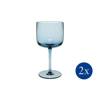 like. by Villeroy & Boch Rotweinglas Like Ice Weinkelch, 270 ml, 2 Stück, Glas