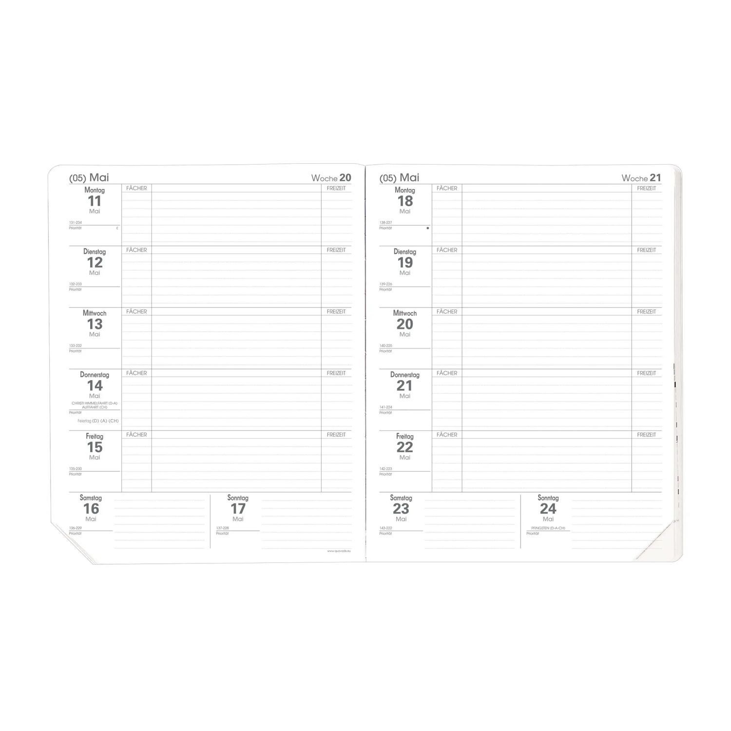Quo Vadis Lehrerkalender Magister Aug-Juli Club navy 2026 / 2027