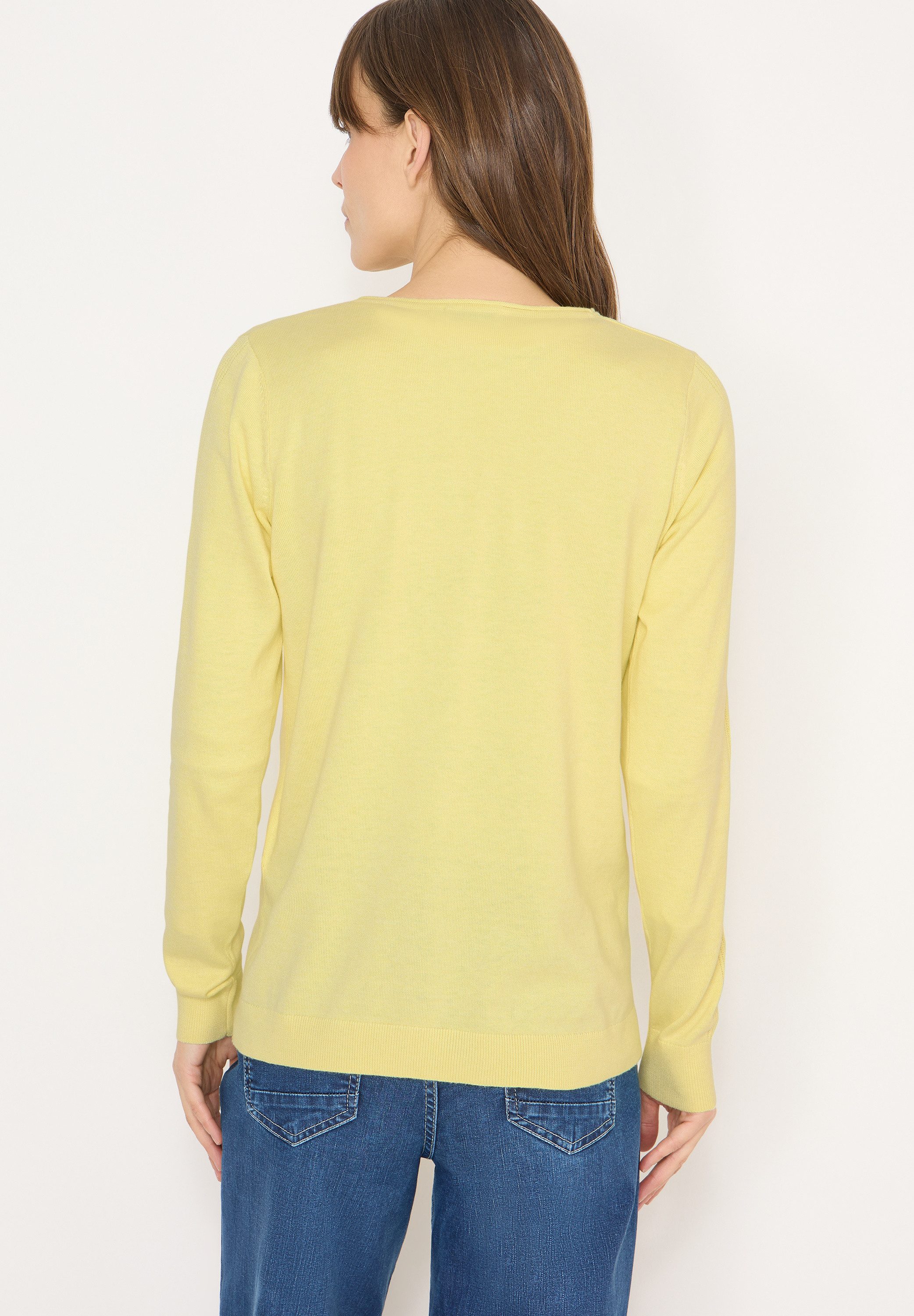 CECIL Strickpullover mit V-Ausschnitt