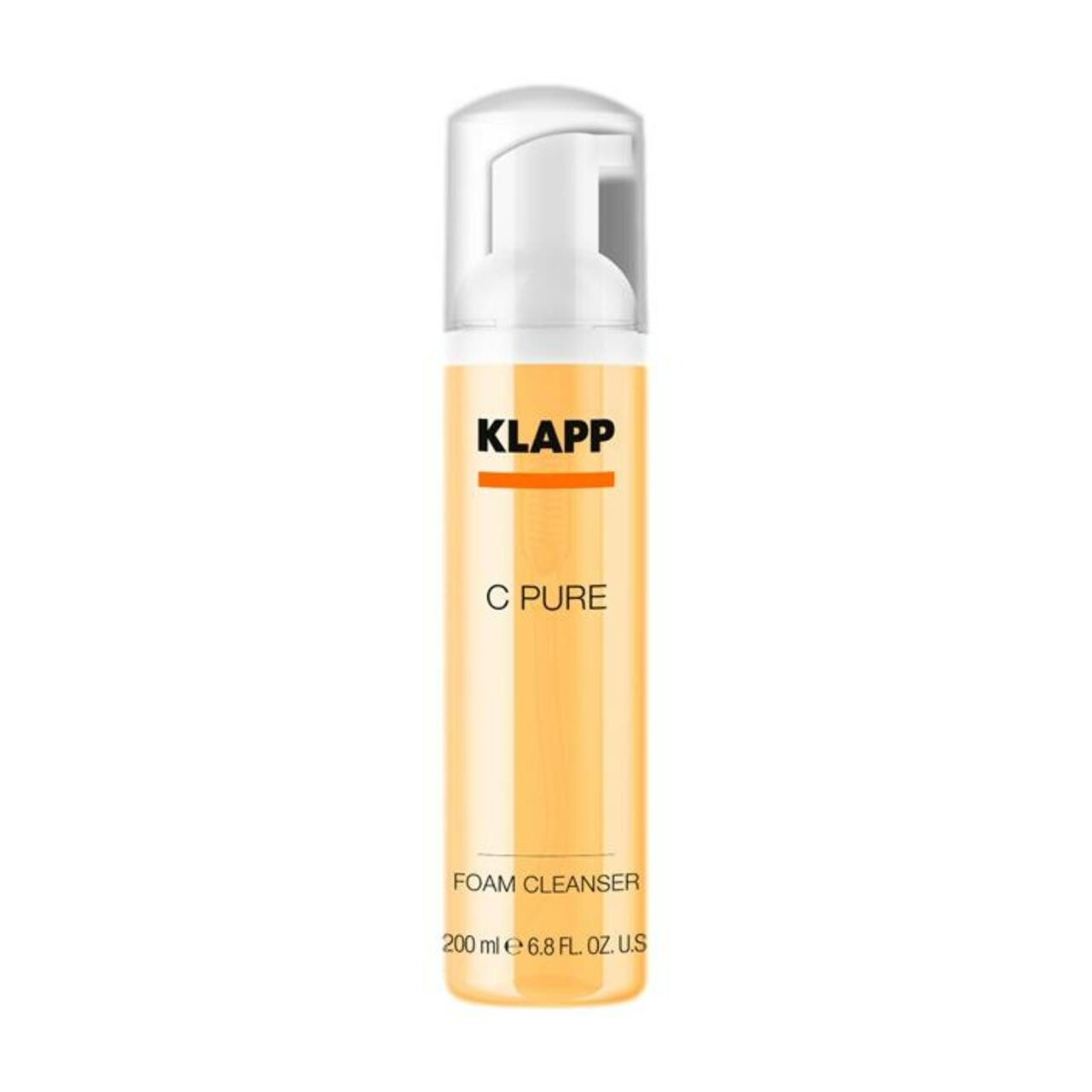 Klapp Cosmetics Gesichtsreinigungsgel C Pure Foam Cleanser, Antioxidative Wirkung durch Extrakte von Feige, An