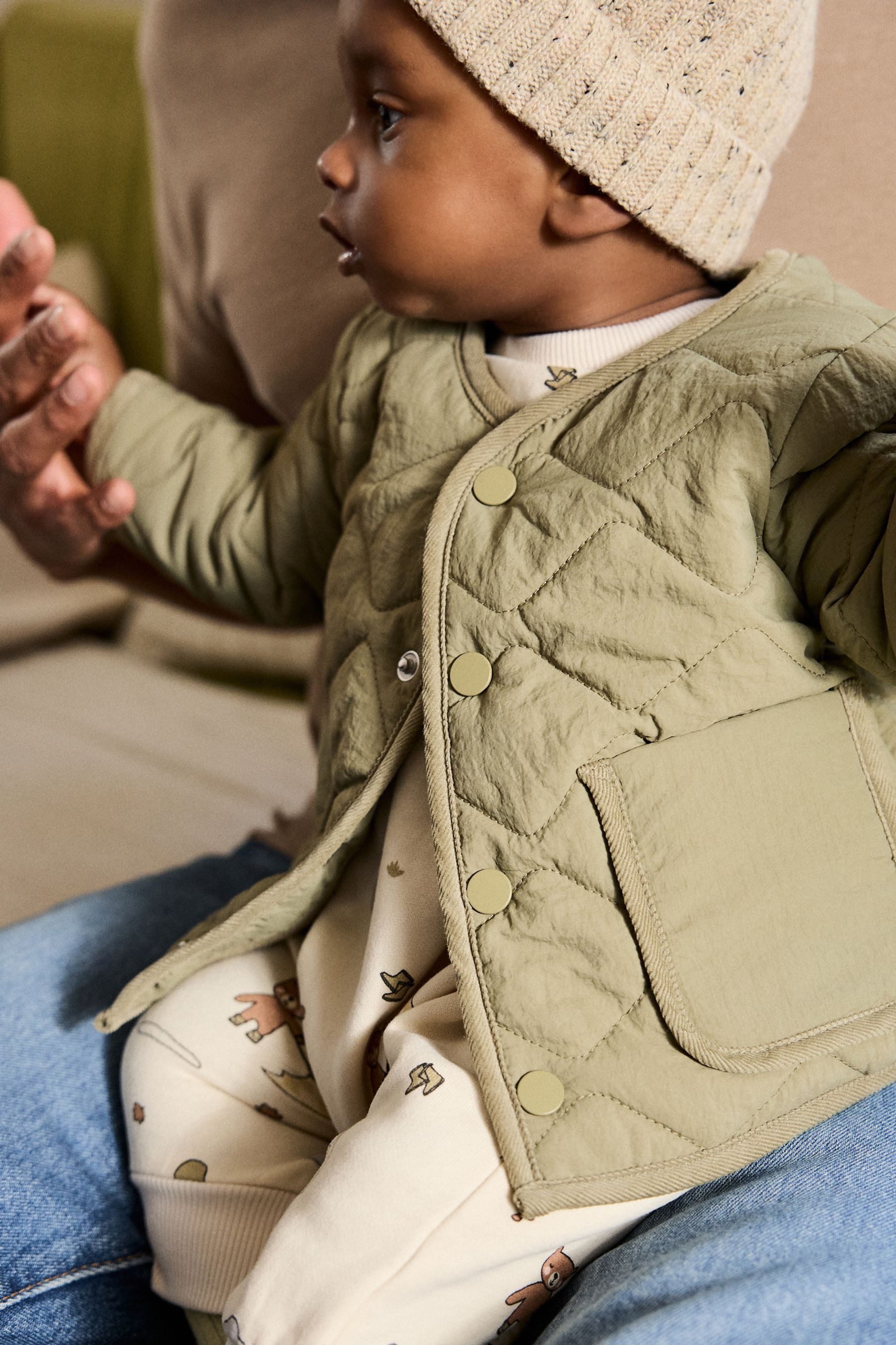 Next Steppjacke Baby Steppjacke aus Polyamid (1-St)