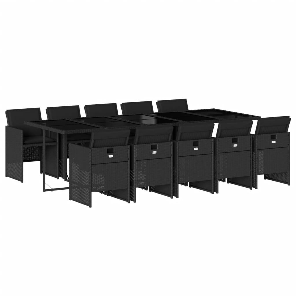 vidaXL Garten-Essgruppe 11-tlg. Garten-Essgruppe mit Kissen günstig online kaufen
