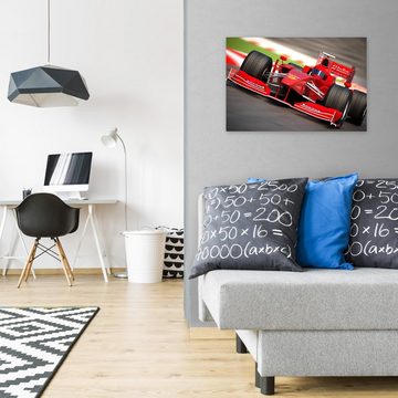 wandmotiv24 Leinwandbild Formel 1, Fahrzeuge (1 St), Wandbild, Wanddeko, Leinwandbilder in versch. Größen