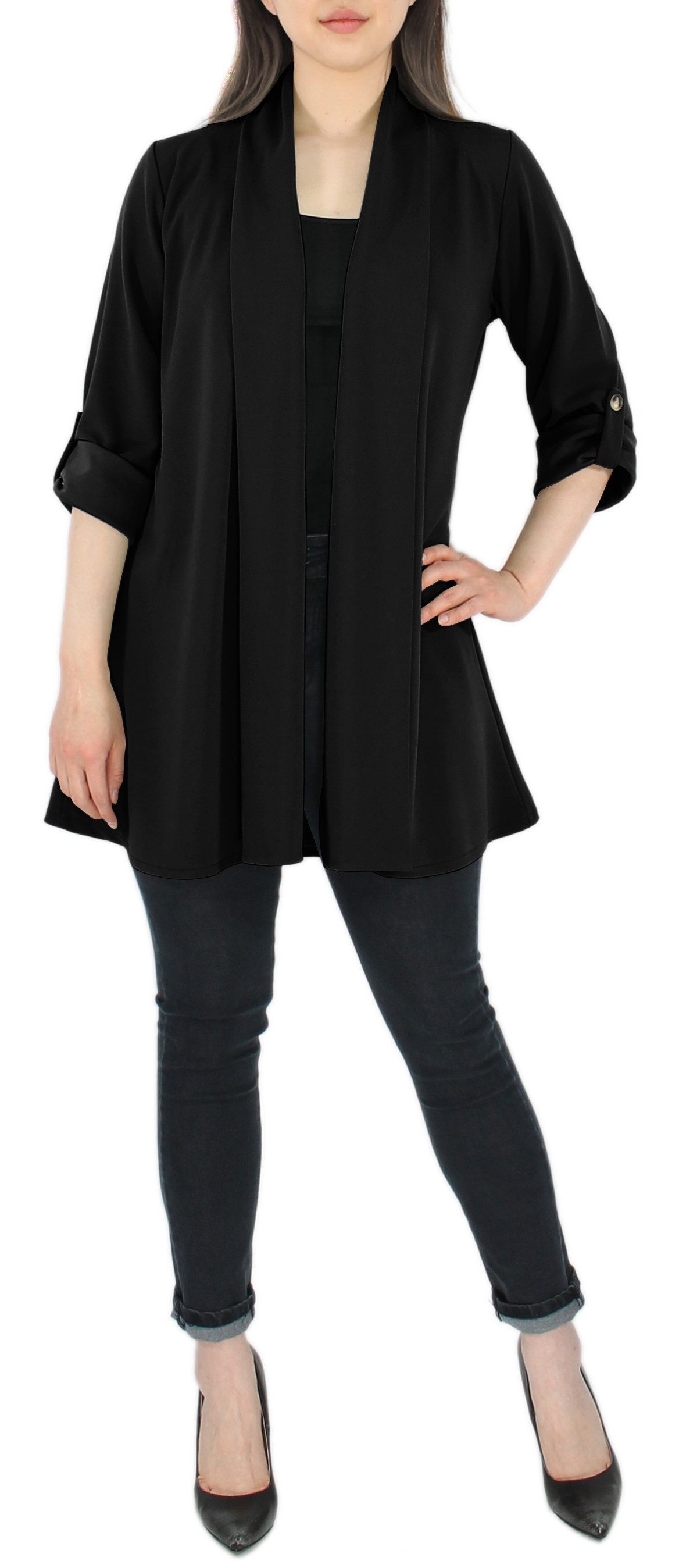 dy_mode Cardigan Damen Cardigan – Leichte Übergangsjacke im Blazer-Stil in günstig online kaufen