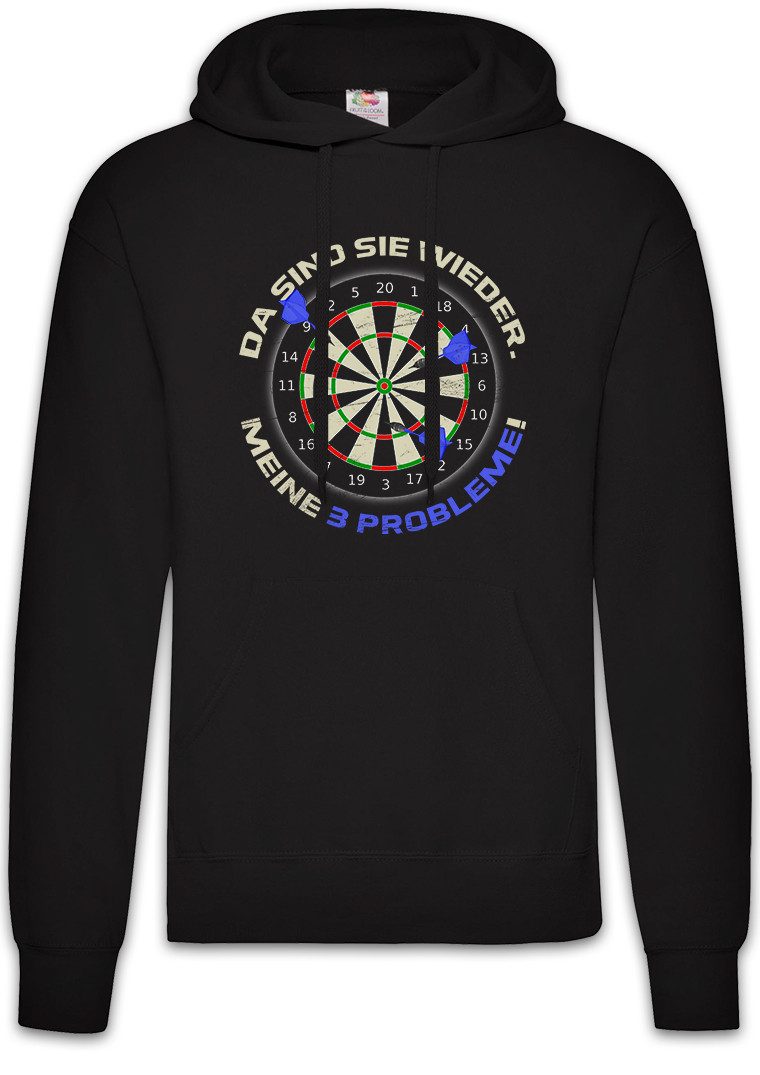 Hoodie Darts Probleme Herren Hoodie Dartscheibe Spiel Sport Hobby 180 Pfeile