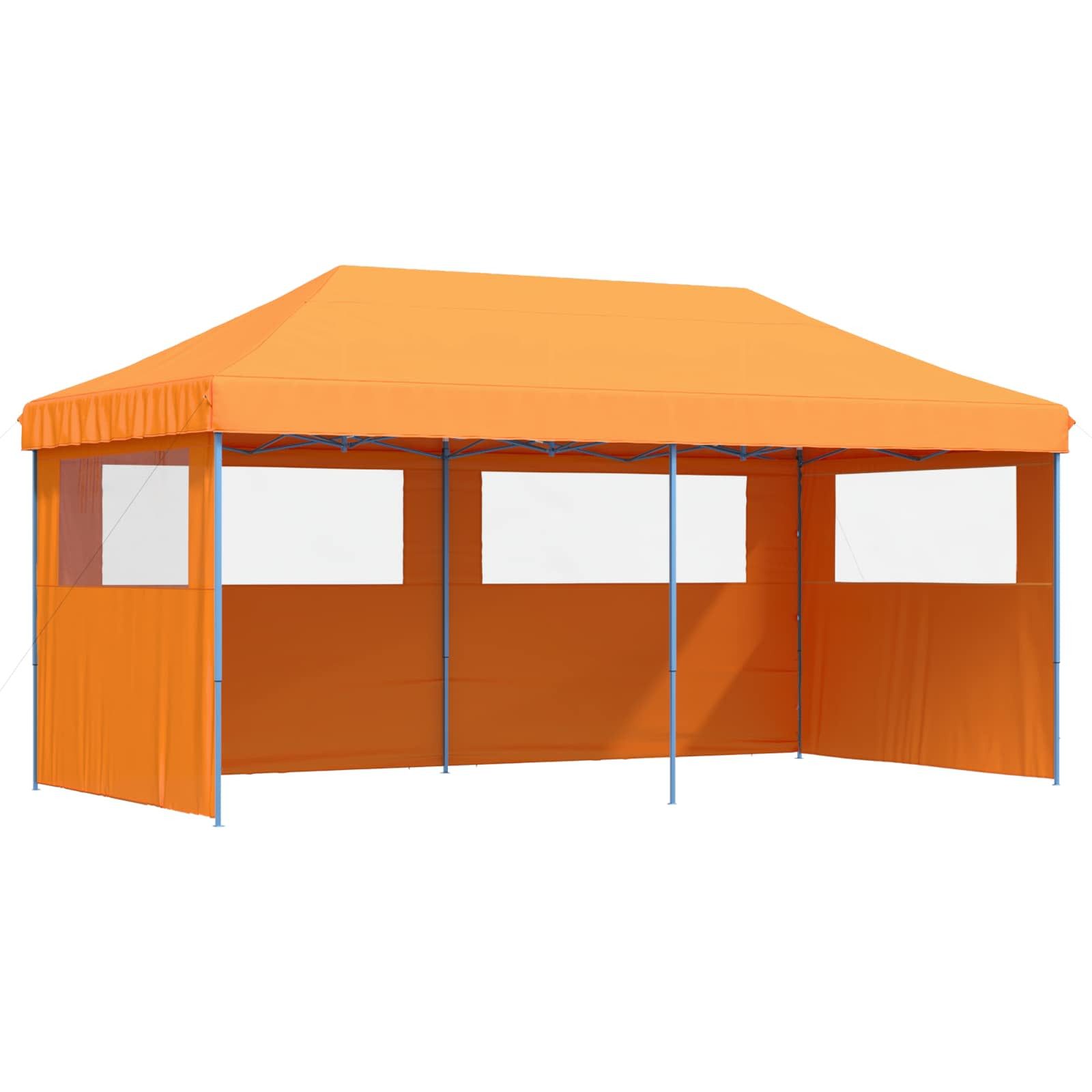 vidaXL Partyzelt Party-Zelt Orange 292 x 580 x 315 cm Oxford-Stoff