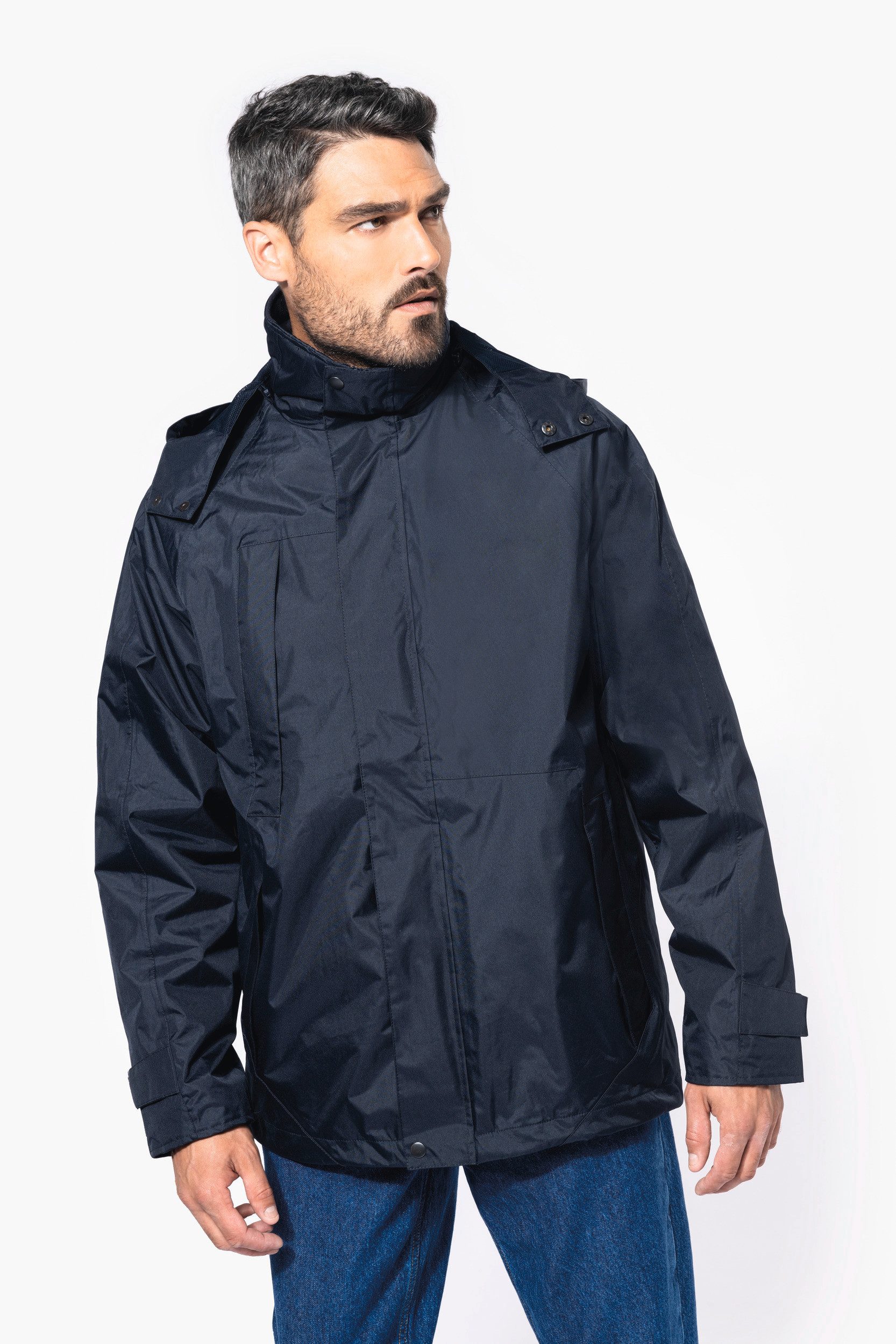 Outdoorjacke Herren Parka 3-in-1
