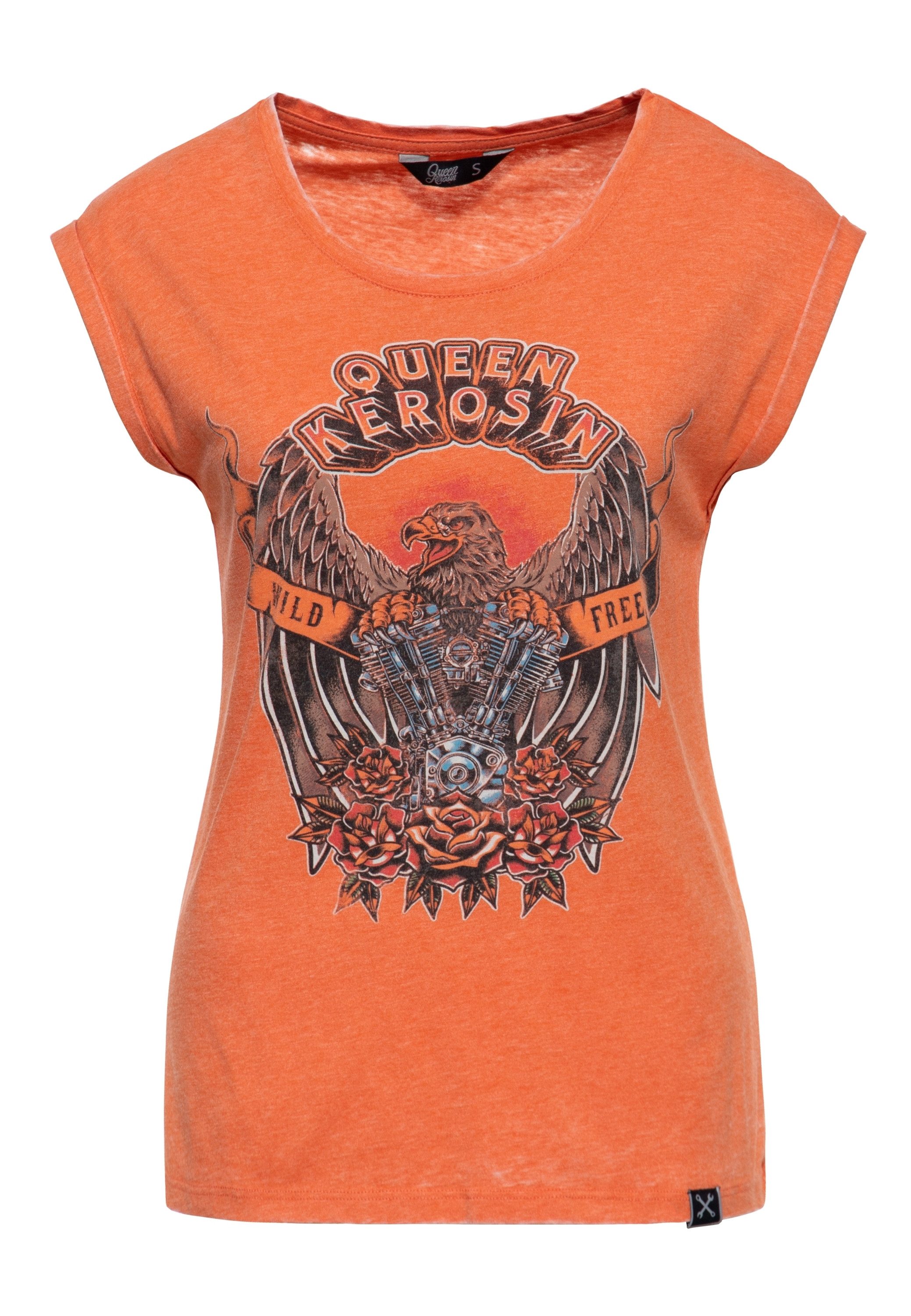 Print-Shirt Wild & Free