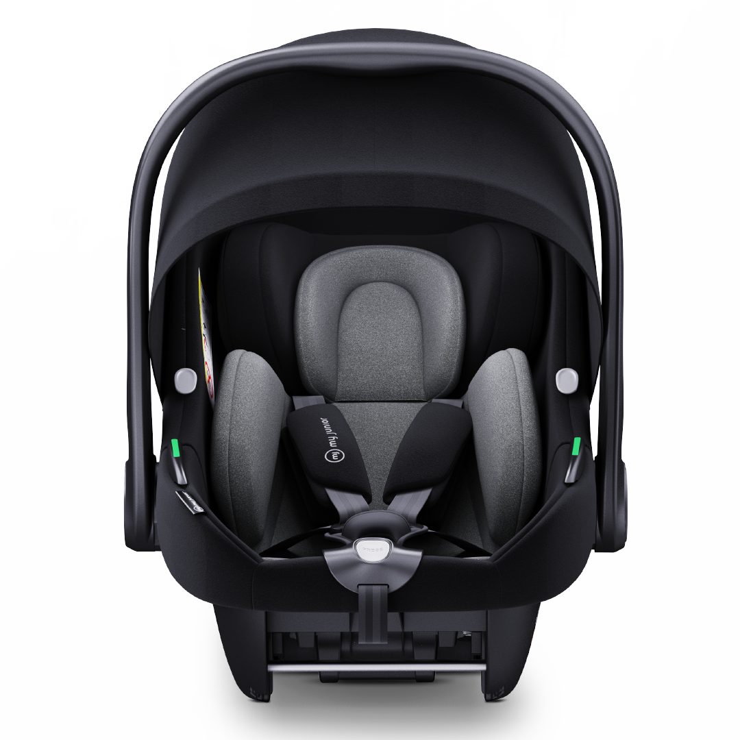 my junior Babyschale my junior® BEAM i-Size Babyschale Black, ab: Geburt, bis: 24 Monate, ab: 45 cm, bis: 87 cm