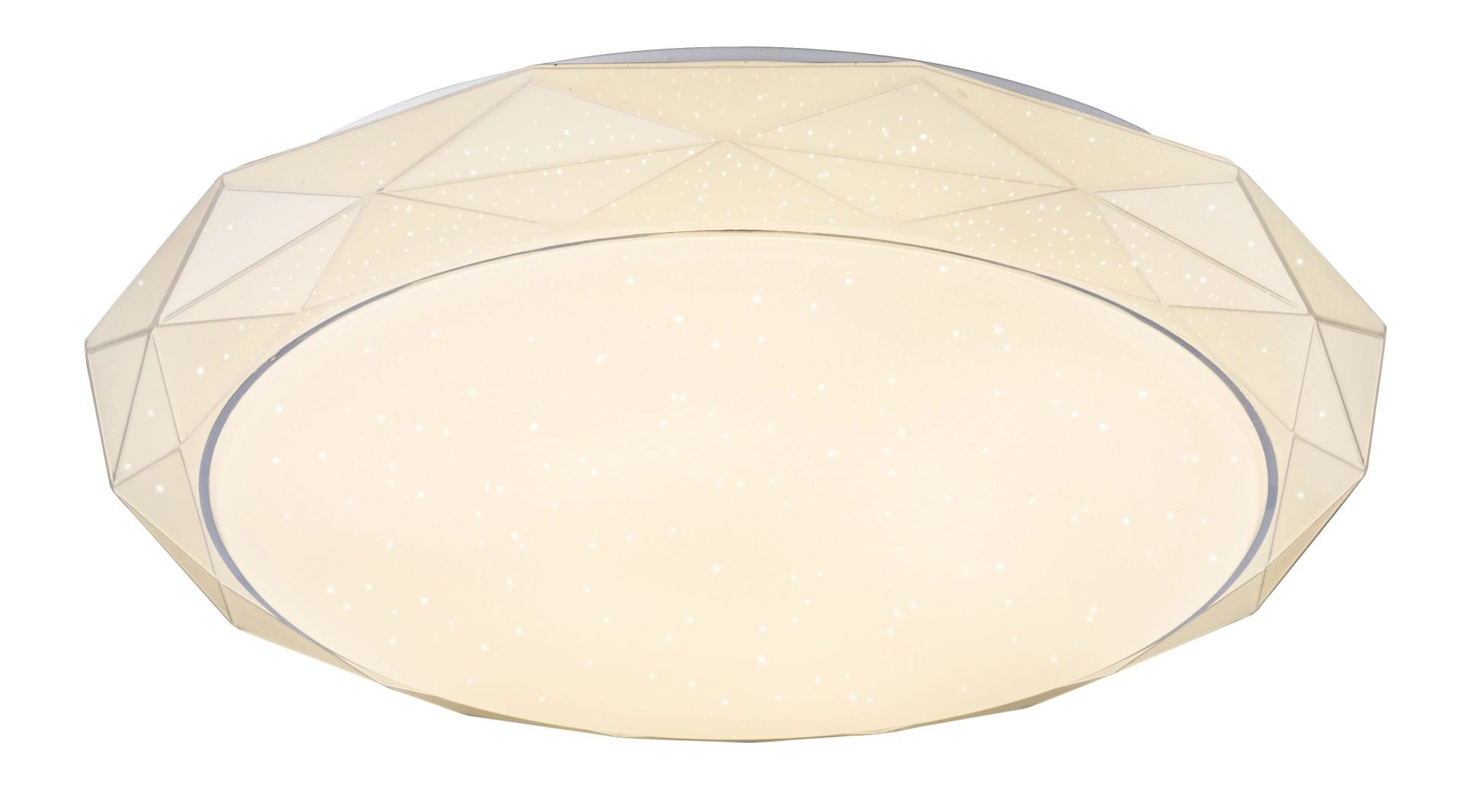 GLOBO LIGHTING LED Deckenleuchte ANDI, Dimmfunktion, Farbwechsel, Memoryfunktion, Nachtlichtfunktion, RGB, mehrere Helligkeitsstufen, LED fest integriert, warmweiß - kaltweiß, Farbwechsel Rot-Grün-Blau