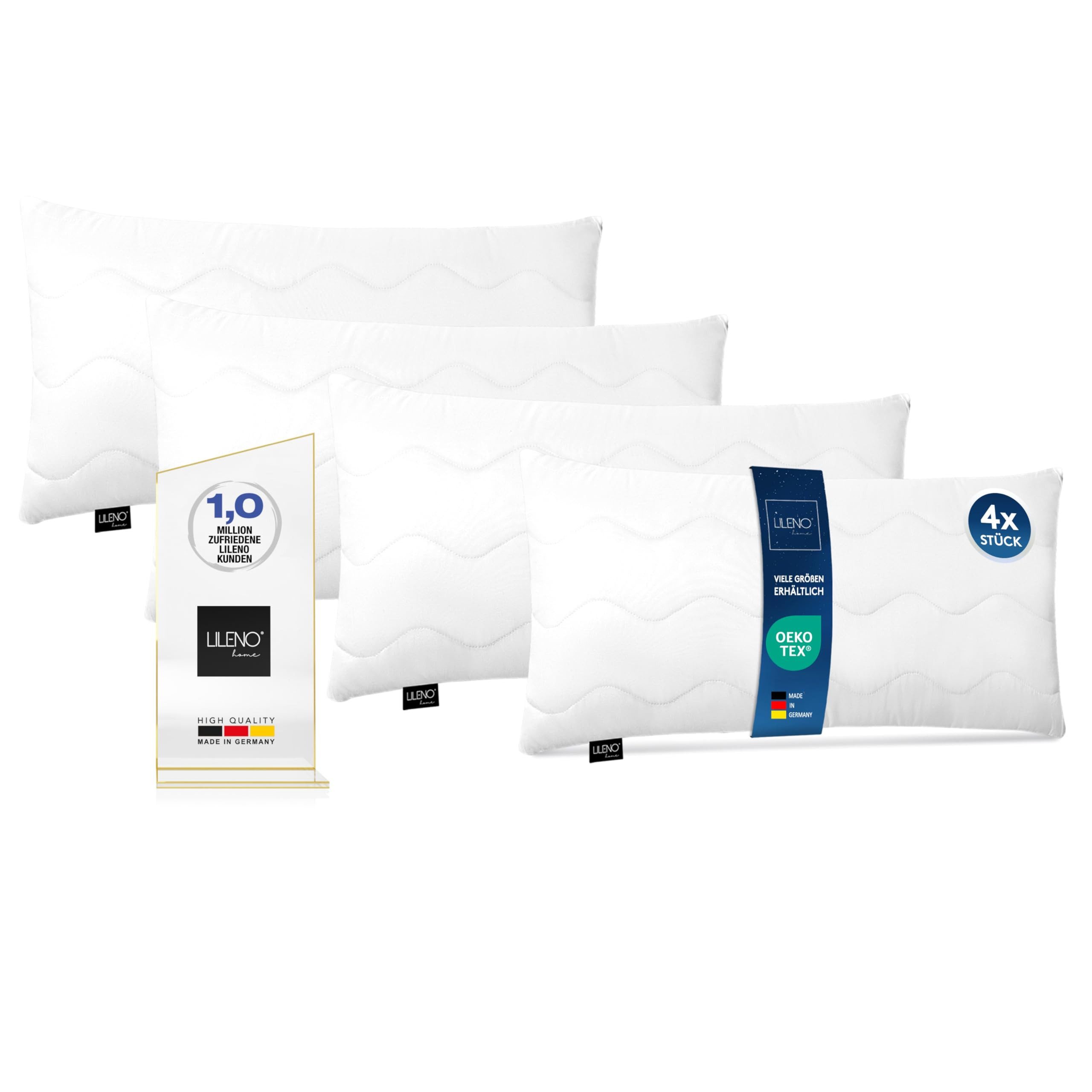 LILENO HOME Kopfkissen - gestepptes Kissen günstig online kaufen