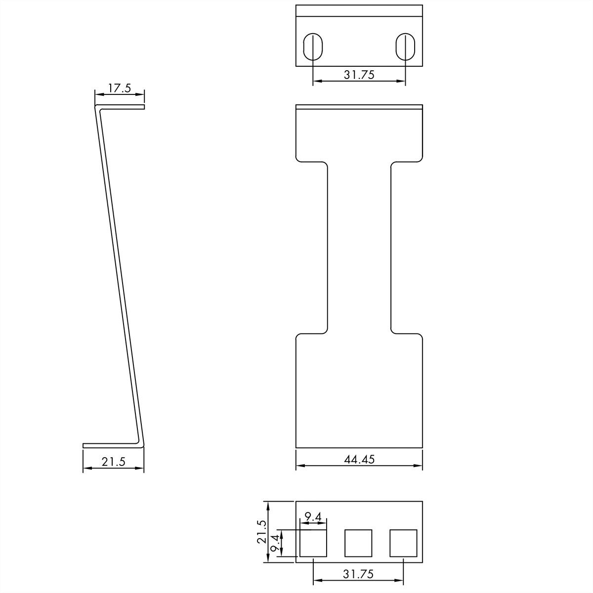 VALUE Netzwerkschrank 19-Zoll-Schrank Tiefenerweiterung, 151,5mm, 1HE