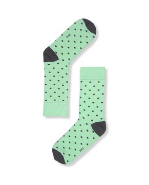 FUNDMATE Freizeitsocken INSA (Box) Bunte Socken mint/anthrazit, Damen Socken, 4€ Spende pro Kauf