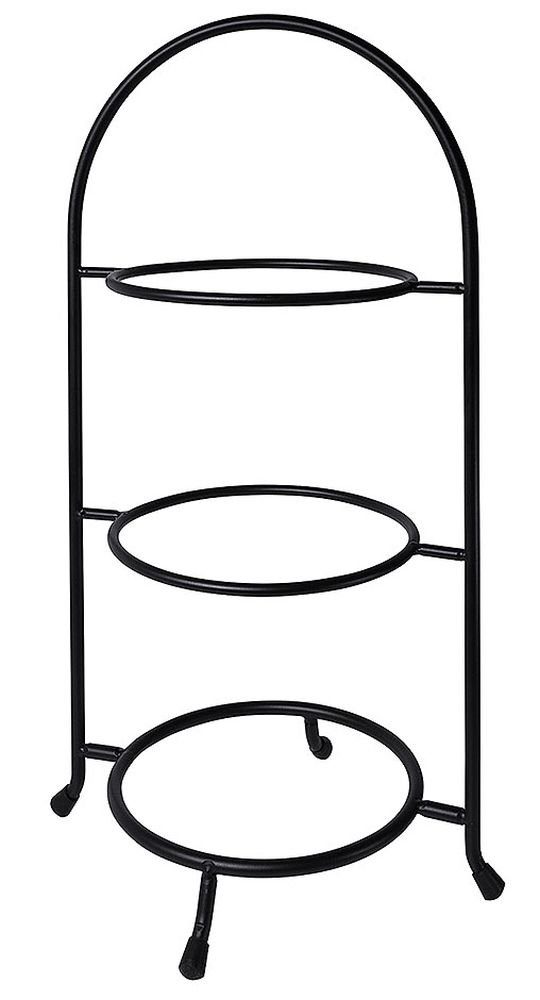 Contacto Etagere, Stahldraht, (1-tlg), Telleretagere, für Teller 17.5 bis  23 cm, dreistufig