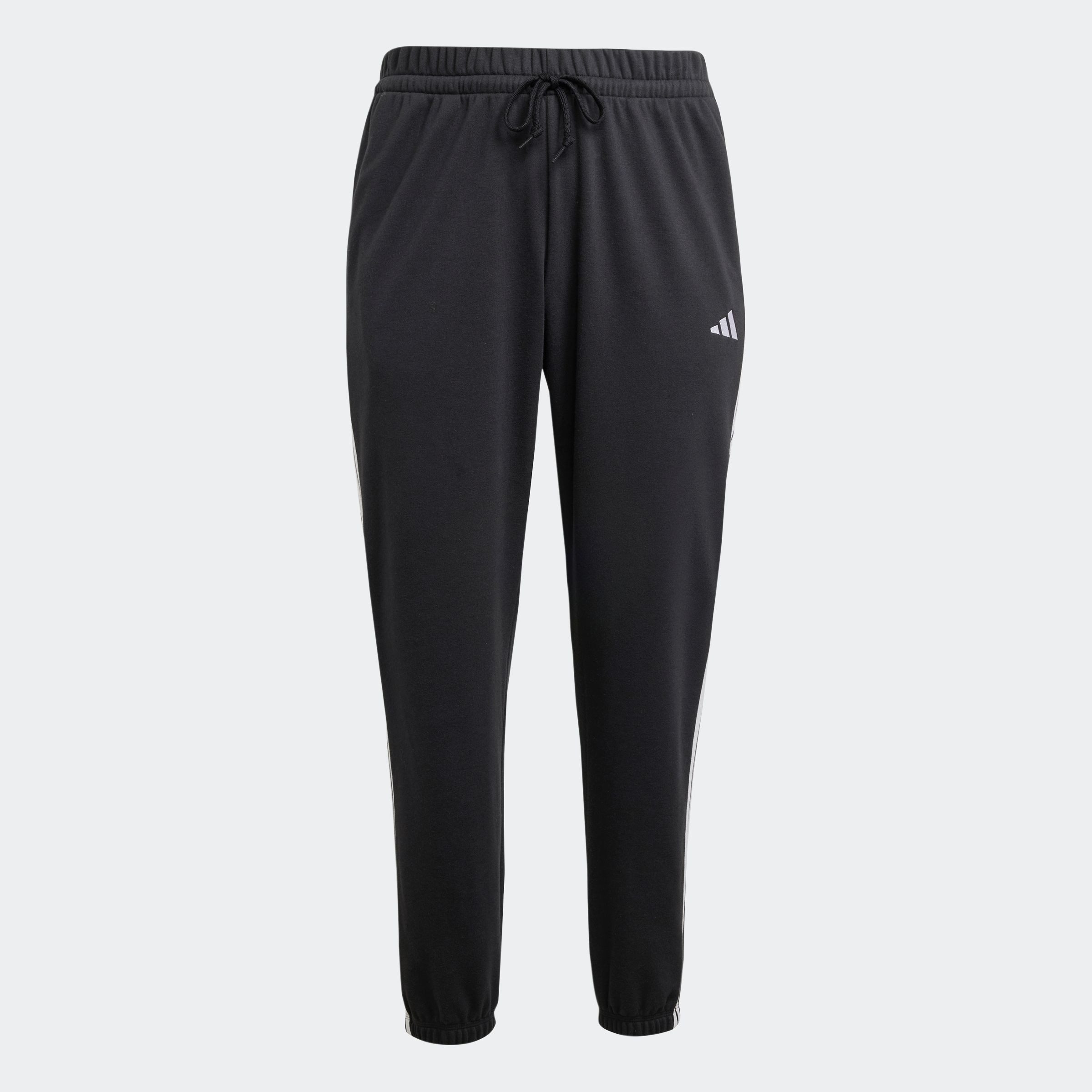 adidas Sportswear Sporthose ESSENTIALS 3-STREIFEN FRENCH TERRY CUFFED