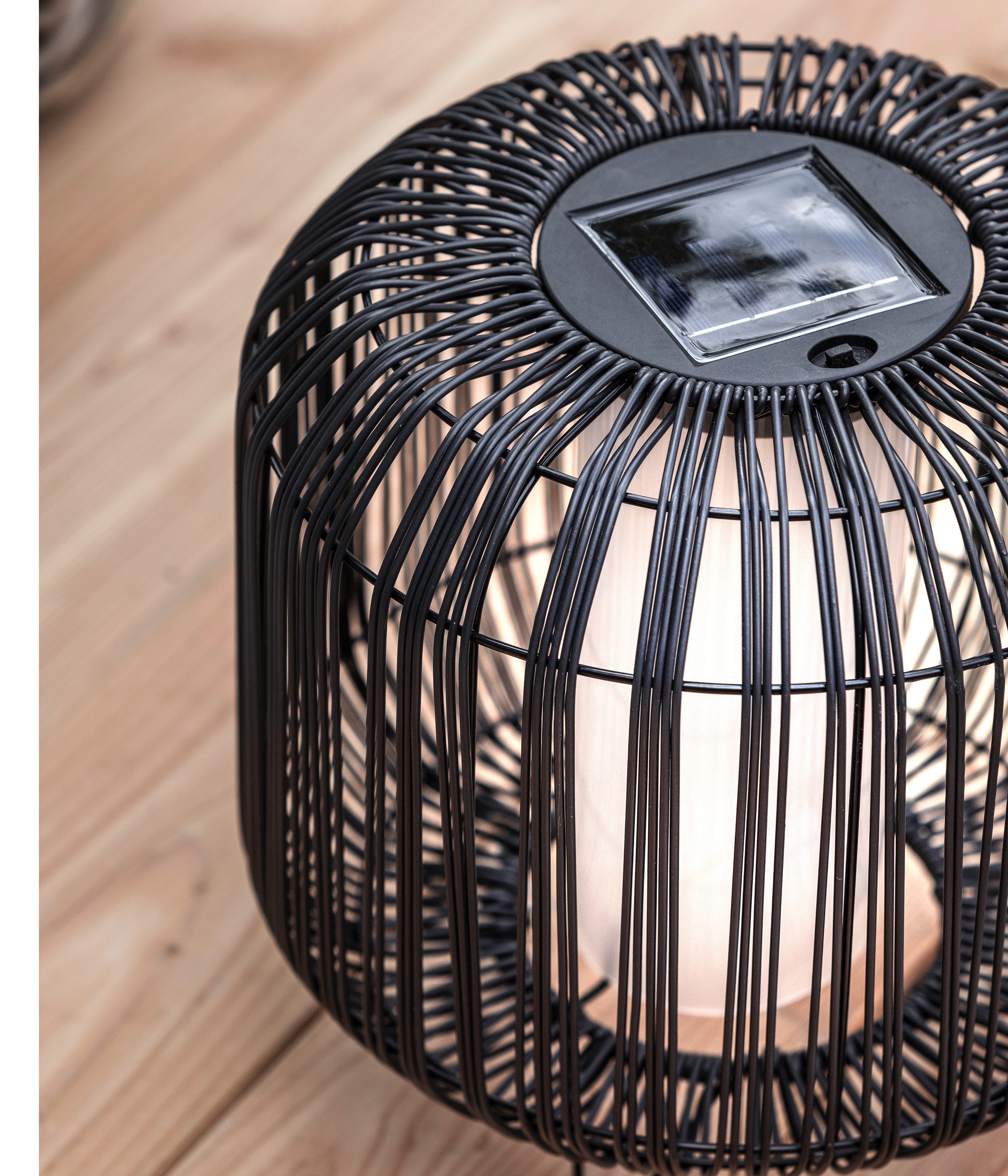 Dehner LED Solarleuchte Solar-Laterne Bari, Ø günstig online kaufen