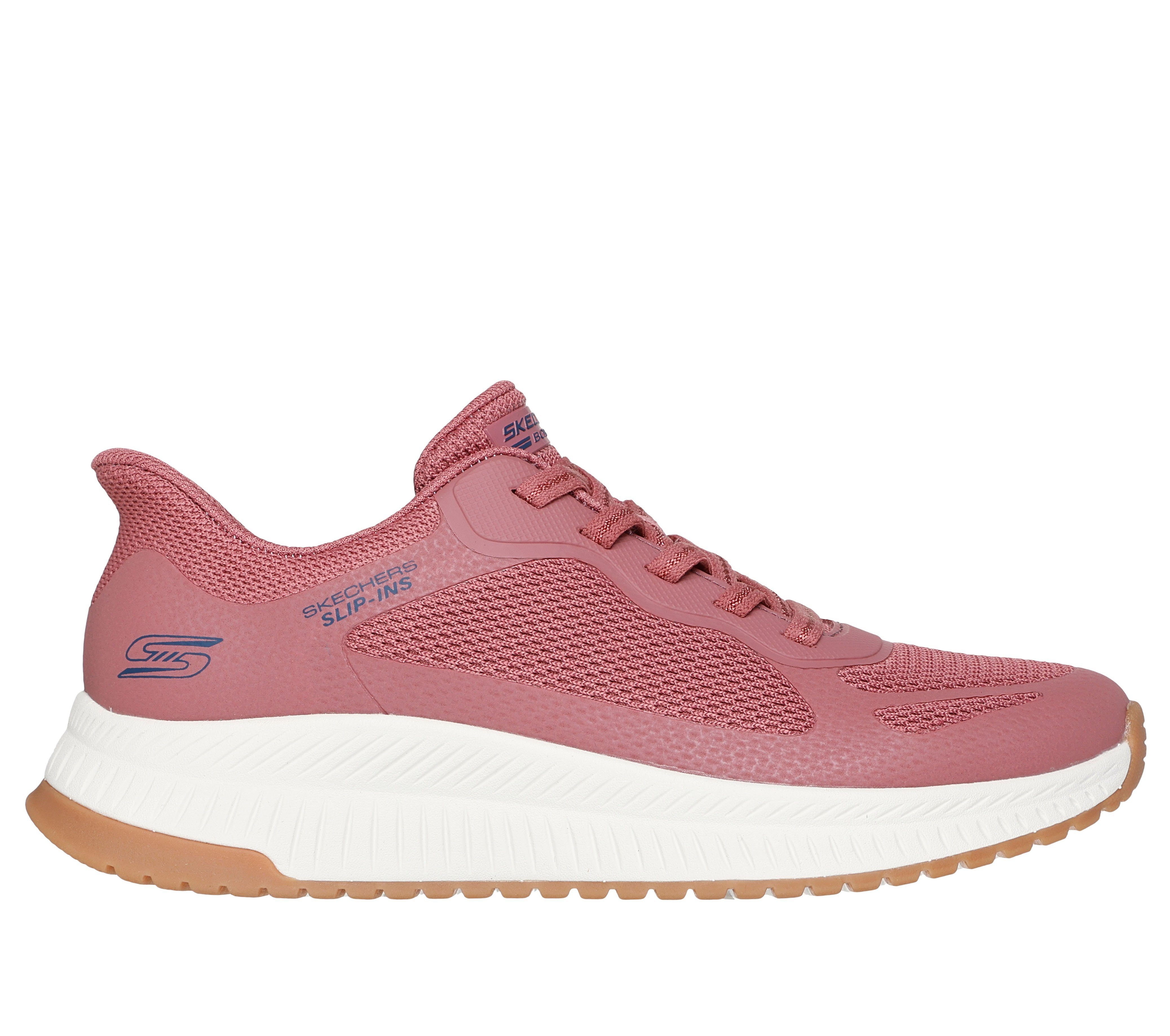 Skechers BOBS SQUAD 4 Slip-On Sneaker Slipper, Freizeitschuh, Halbschuh mit Memory Foam