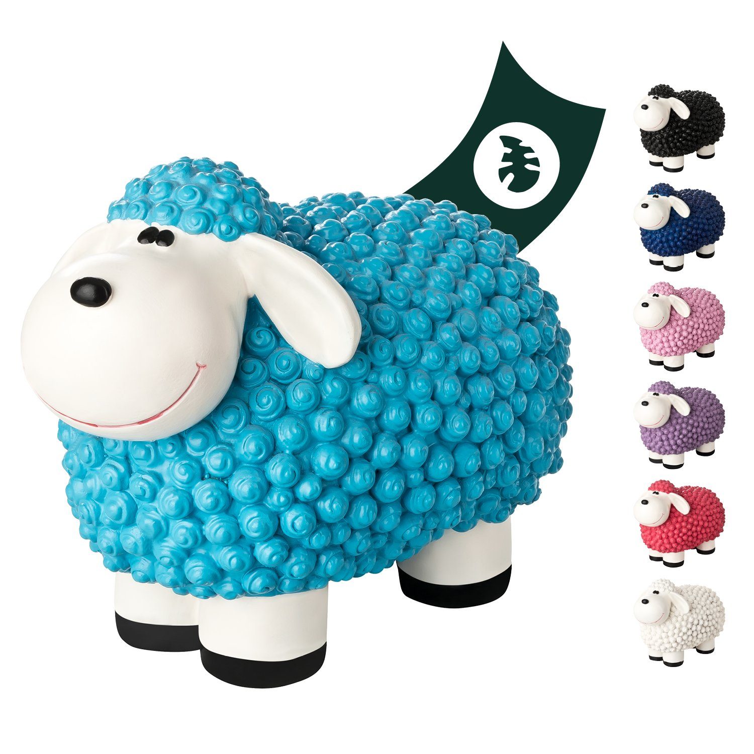 VERDOBA Gartenfigur Bunte Mini Schafe Gartenfiguren, günstig online kaufen