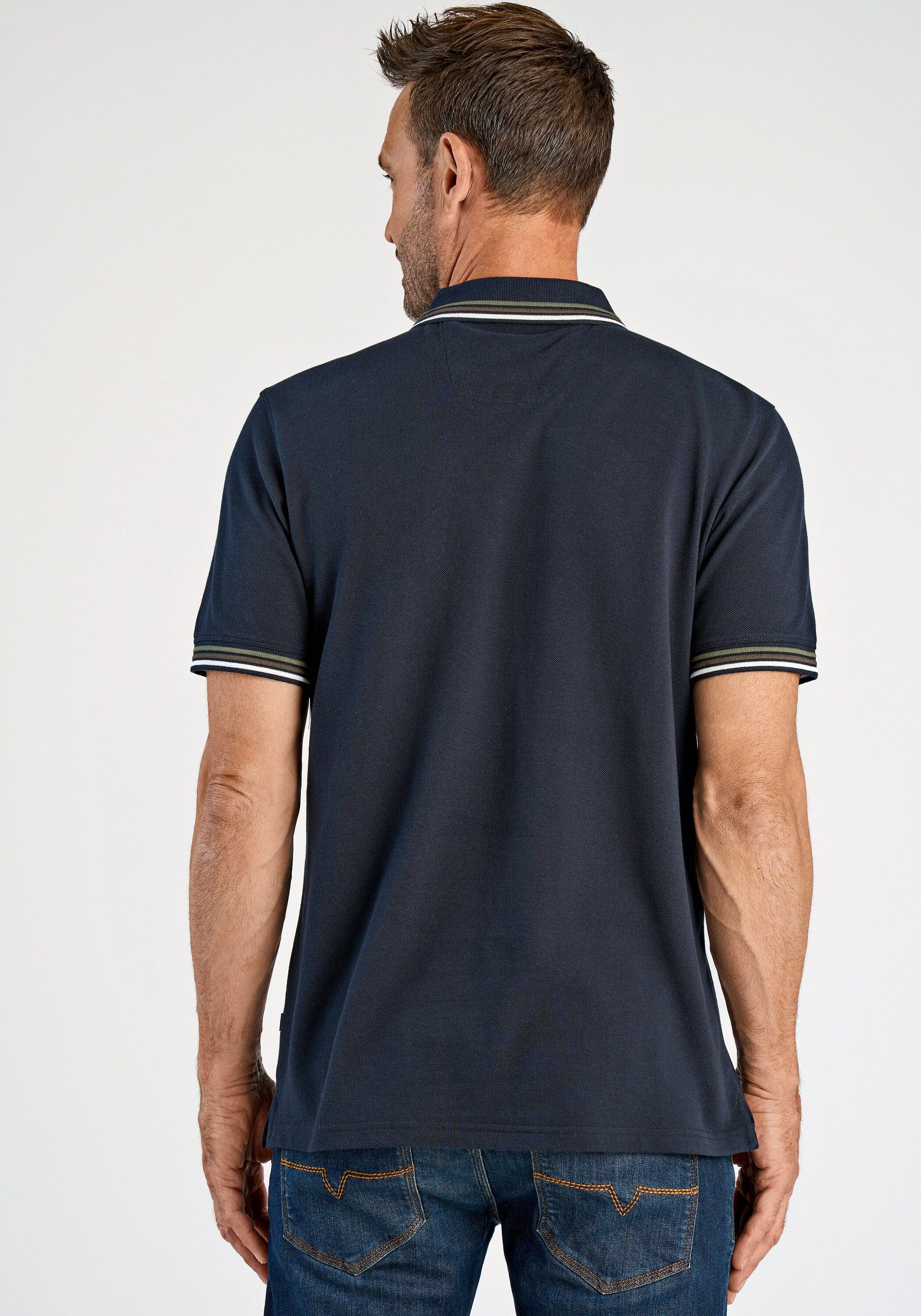 BISON Poloshirt Poloshirt Comfort Fit günstig online kaufen